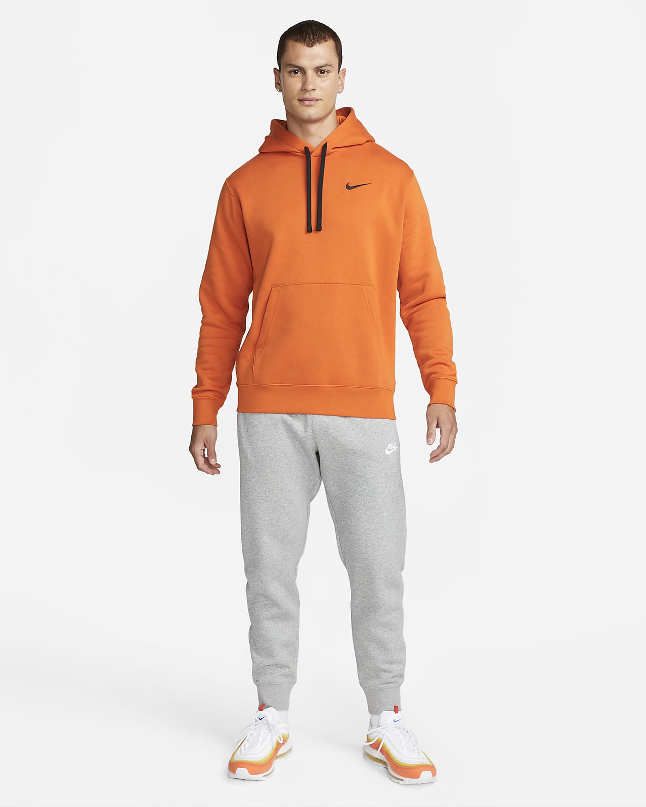 Netherlands Club Fleece Men's Pullover Hoodie. Nike SI