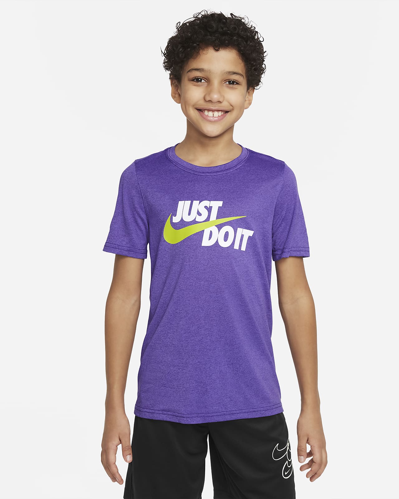 Playera de entrenamiento para niños talla grande Nike Dri-FIT. Nike.com