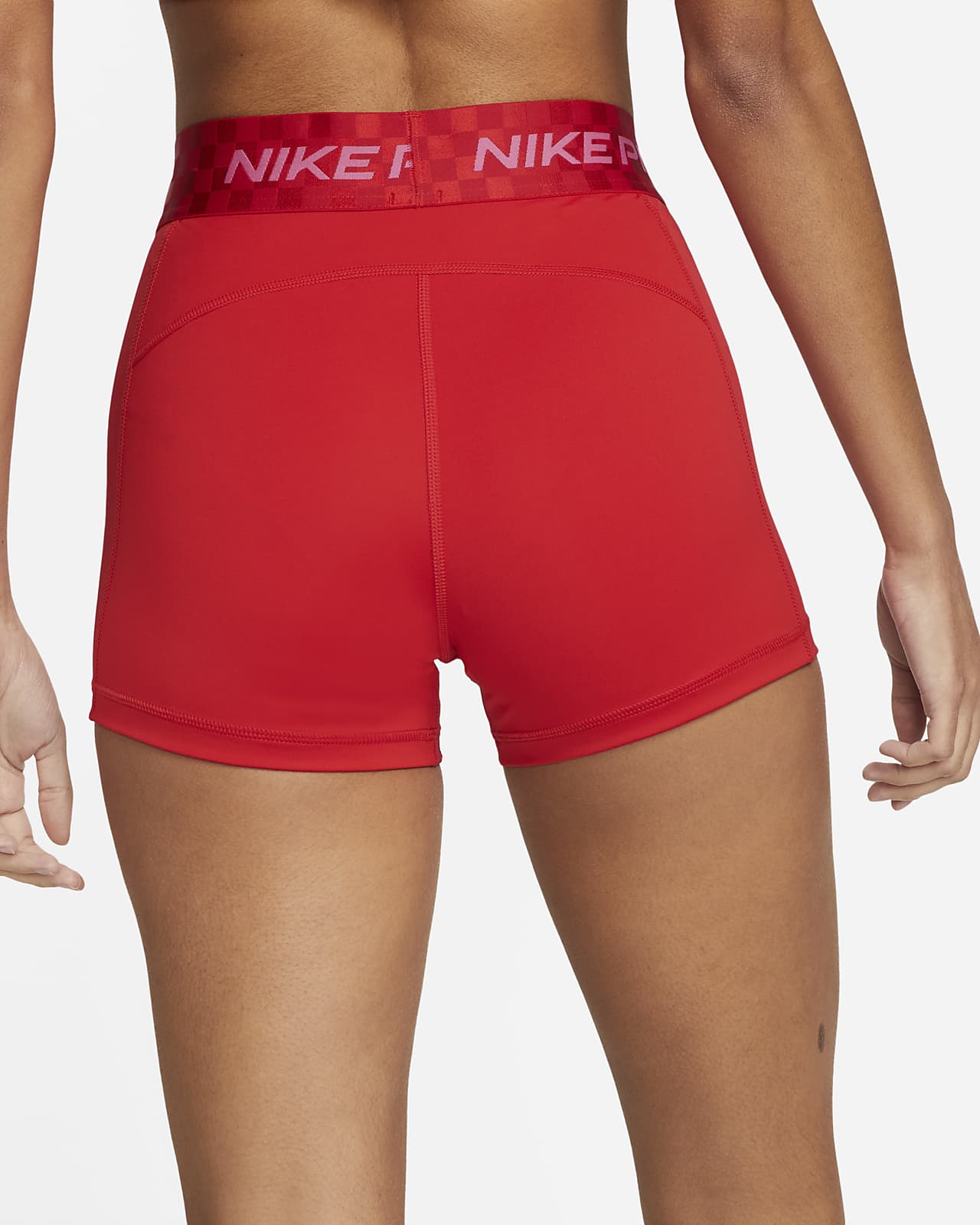 Nike Pro Women's Mid-Rise 3 Printed Shorts