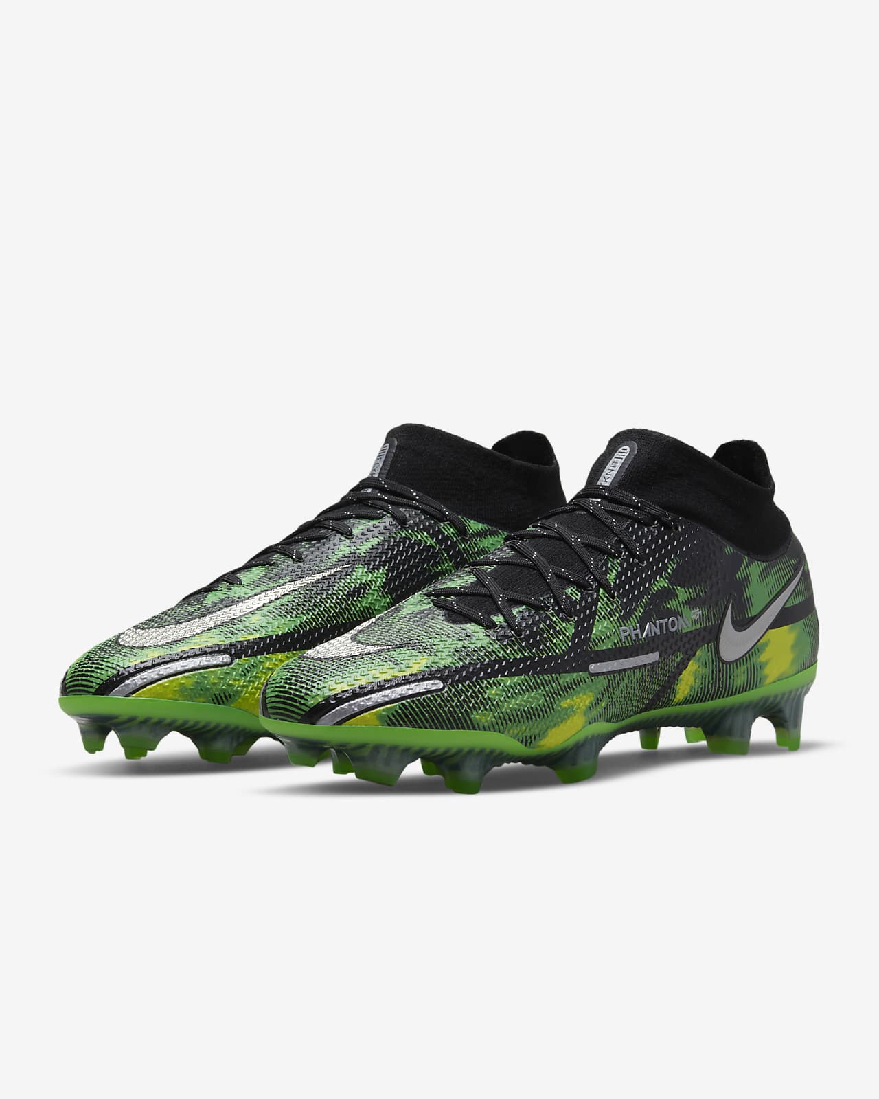 nike green phantom boots