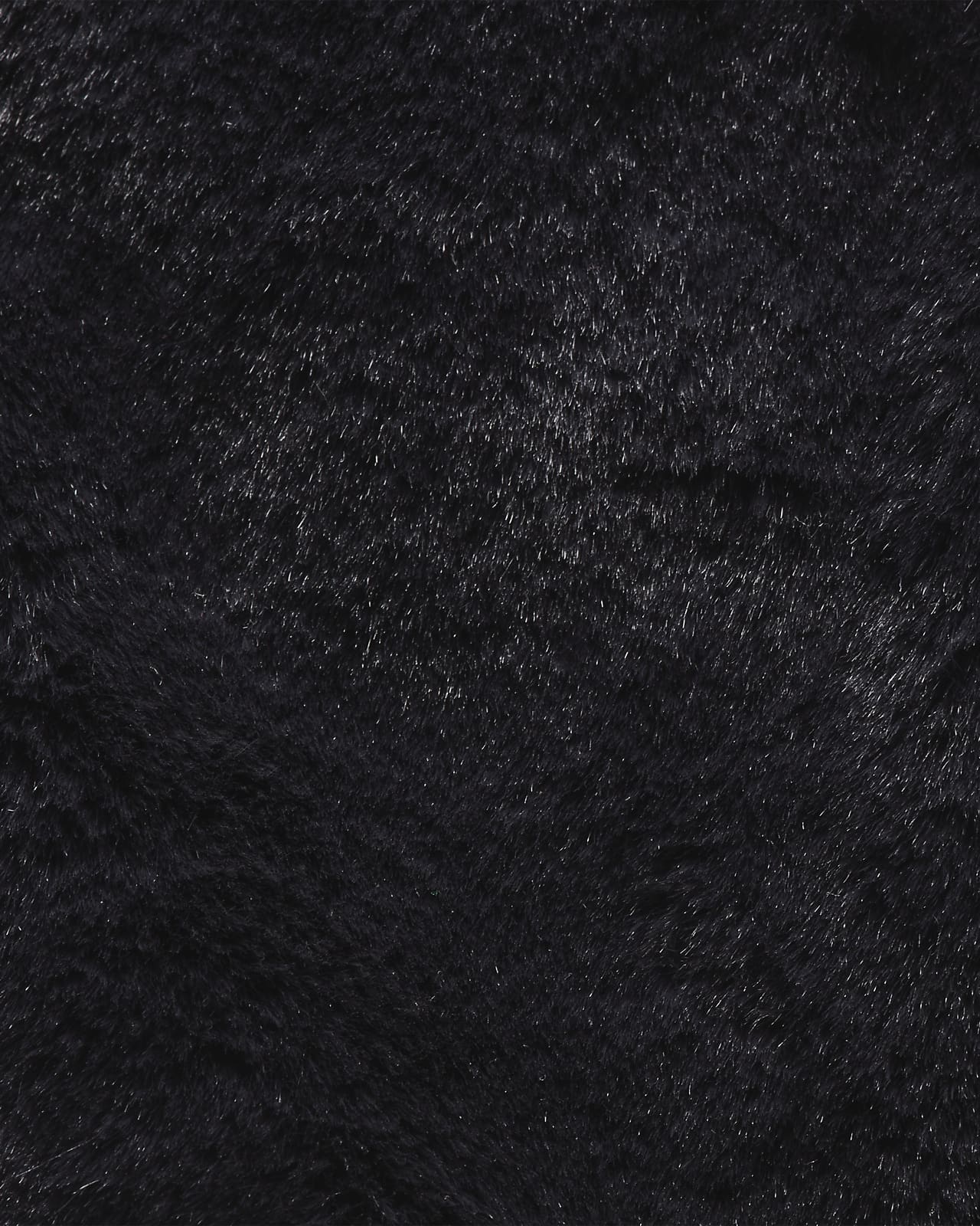 Nike Sportswear Faux Fur Tote Bag-Black
