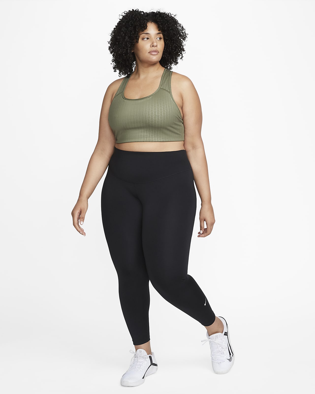 Aplastar Espacioso sabor dulce Nike Swoosh Women's Medium-Support 1-Piece Pad Sports Bra (Plus Size). Nike .com