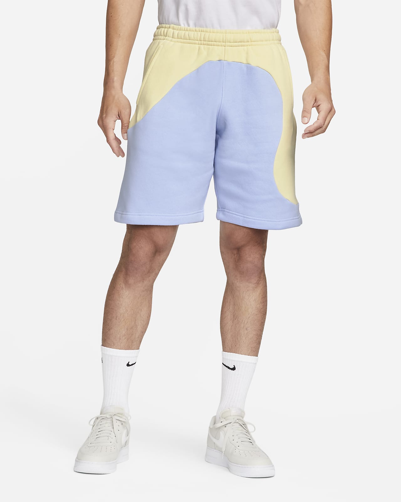 nike men's sportswear just do it fleece shorts