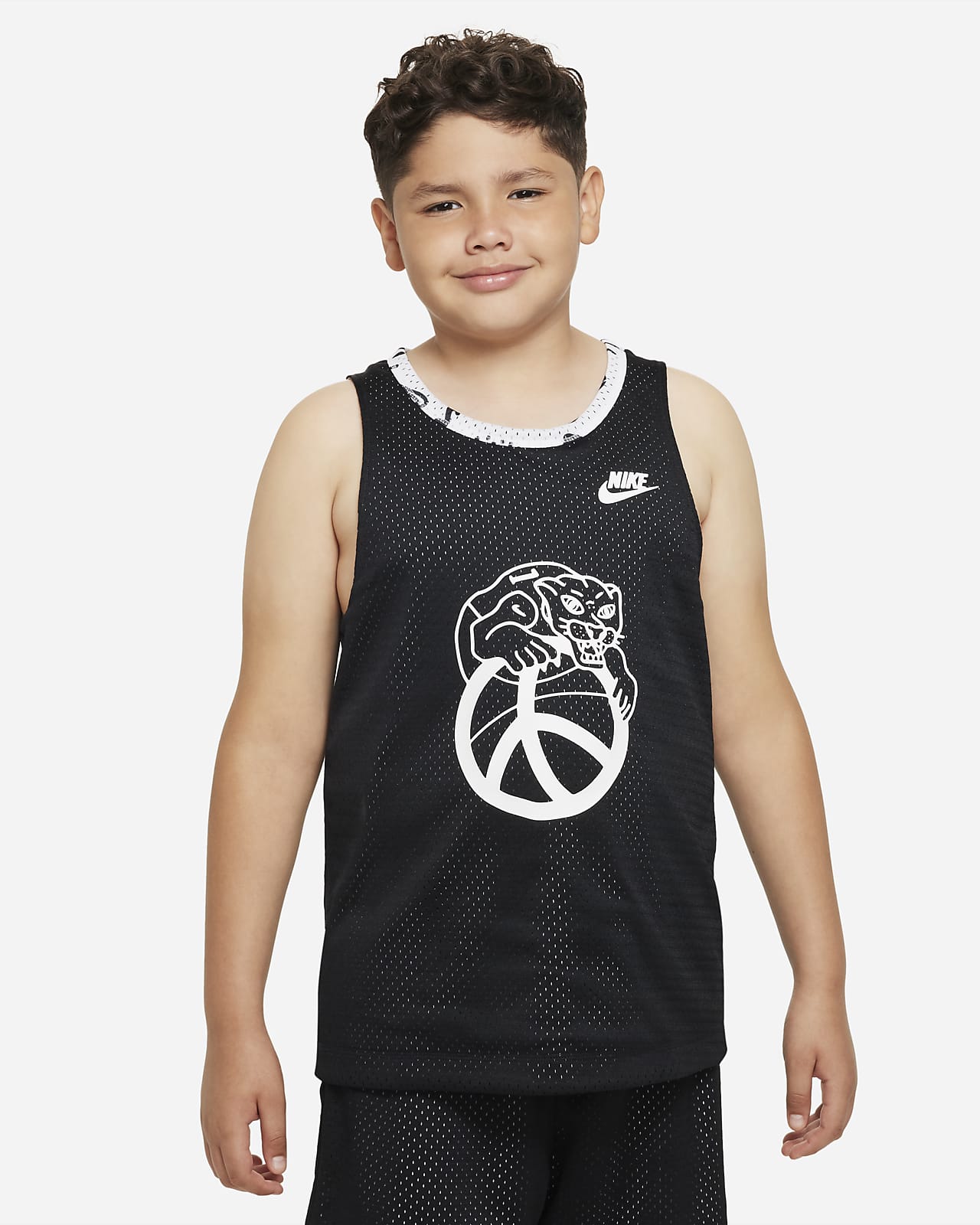 Nike Culture of Basketball Big Kids' (Boys') Reversible Basketball Jersey (Extended Size)