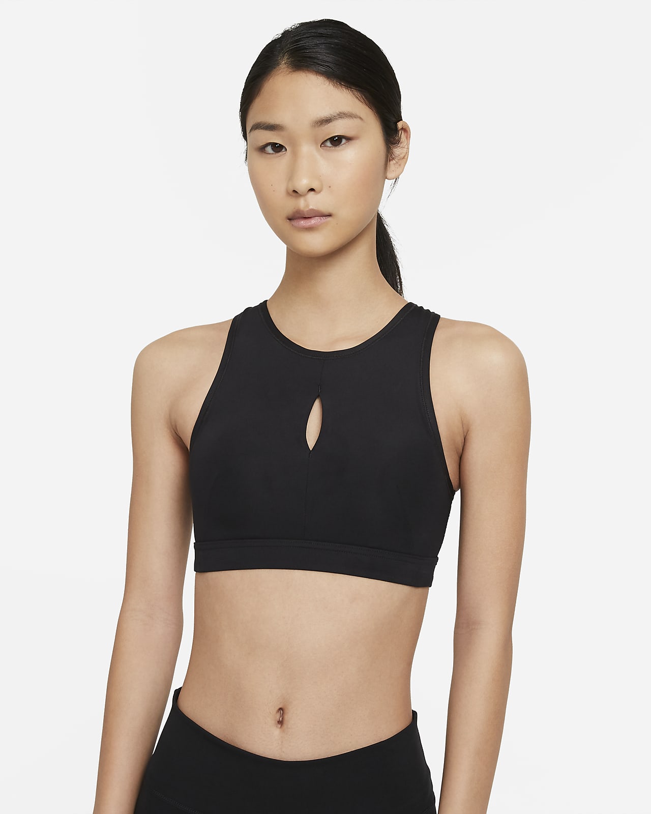 nike swoosh medium support sports bra