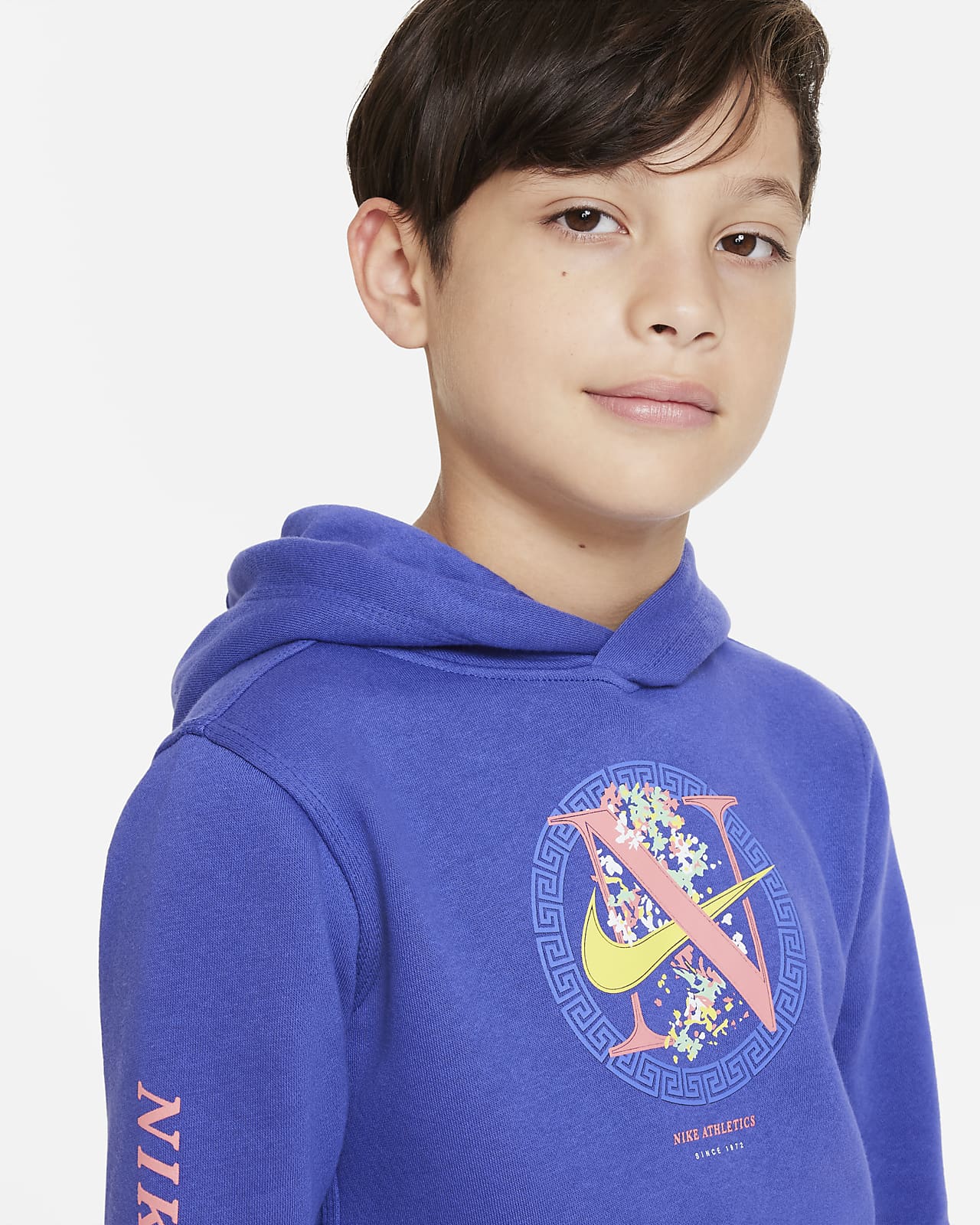 Nike Sportswear Club Fleece Big Kids Youth Boys Pullover Hoodie