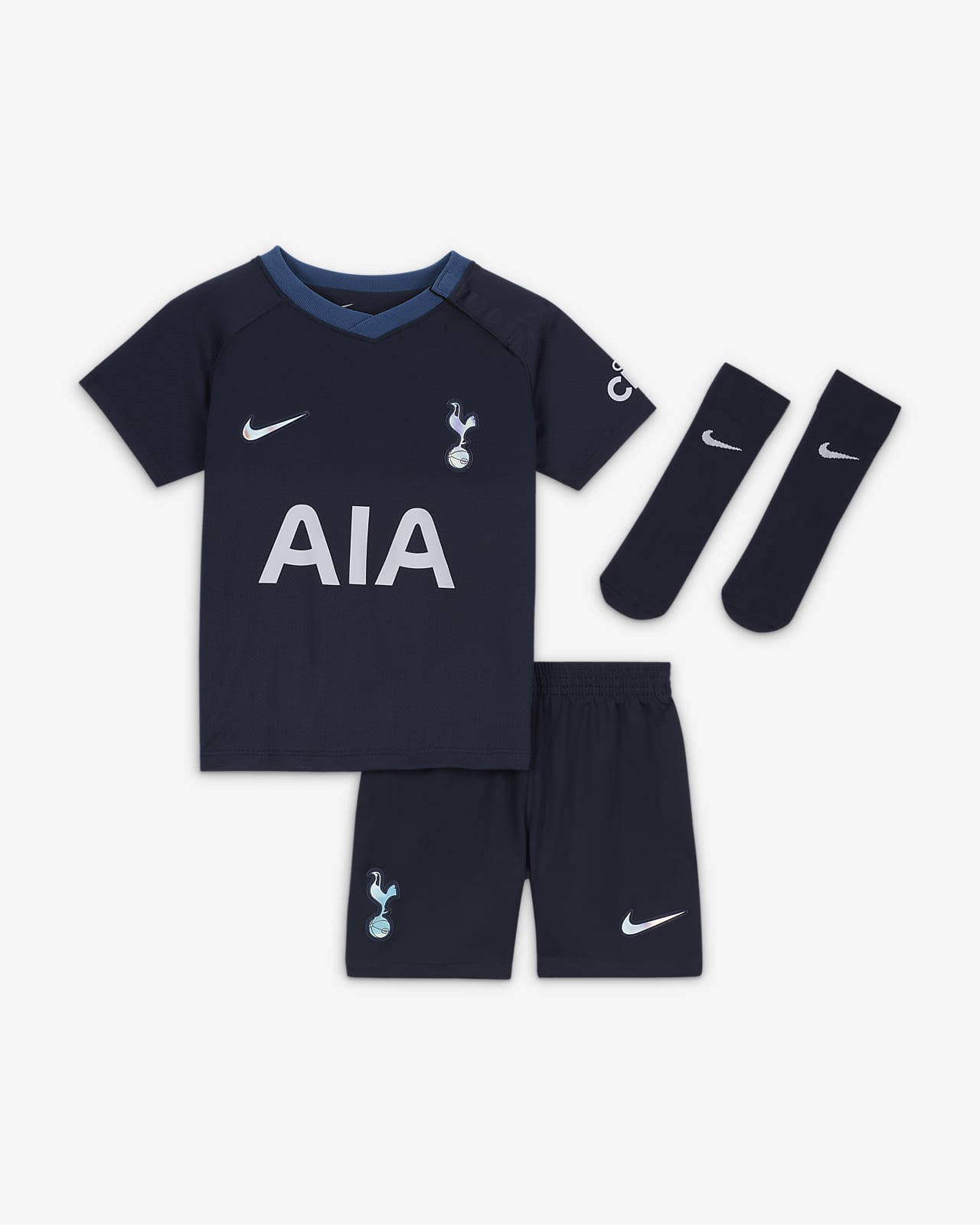 Trojdílná venkovní souprava Nike Dri-FIT Tottenham Hotspur 2023/24 pro kojence a batolata