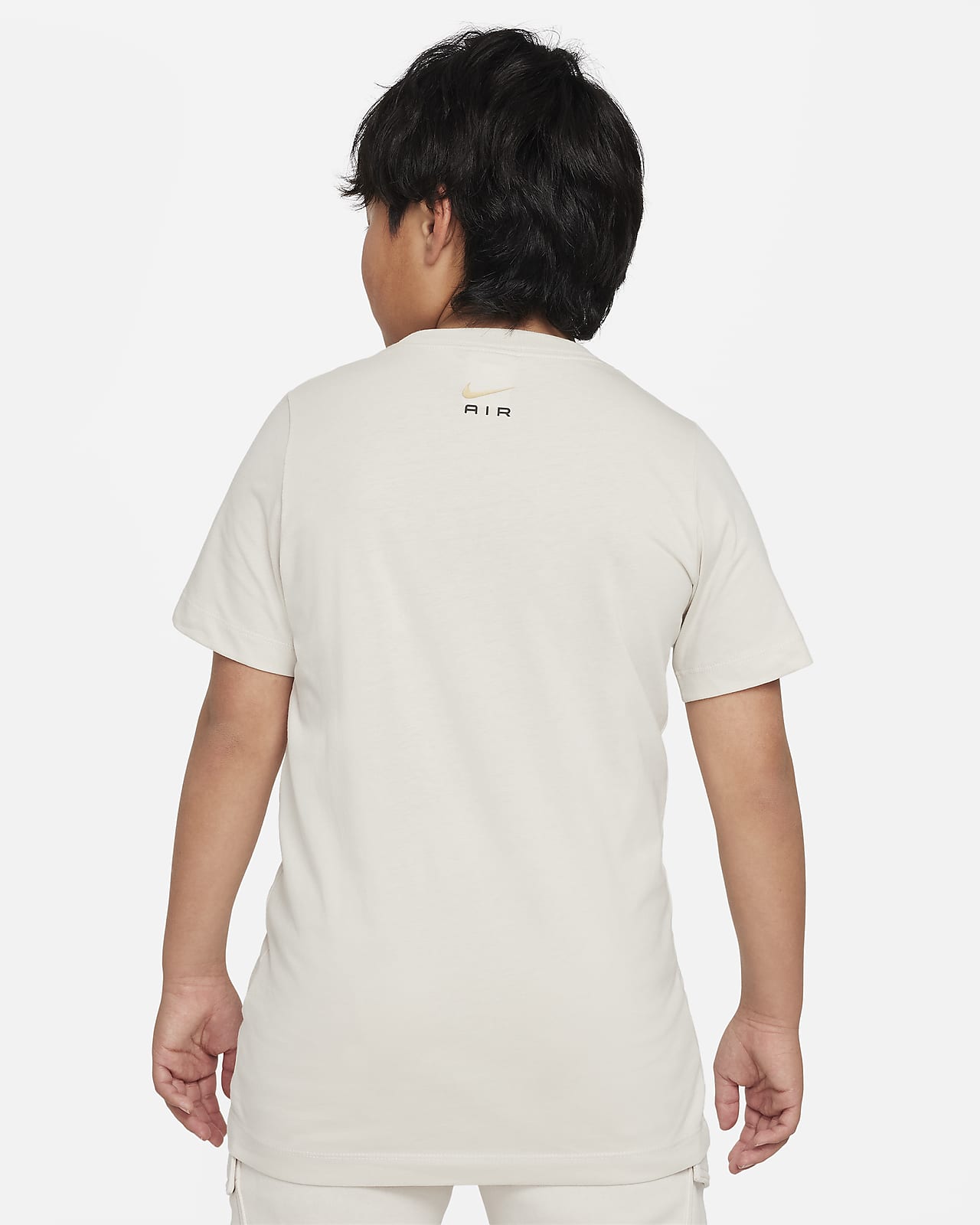 Boys white nike on sale shirt