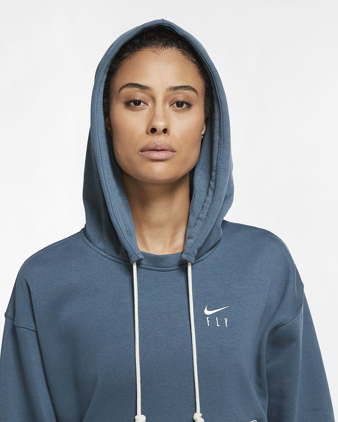 nike swoosh overhead hoodie womens