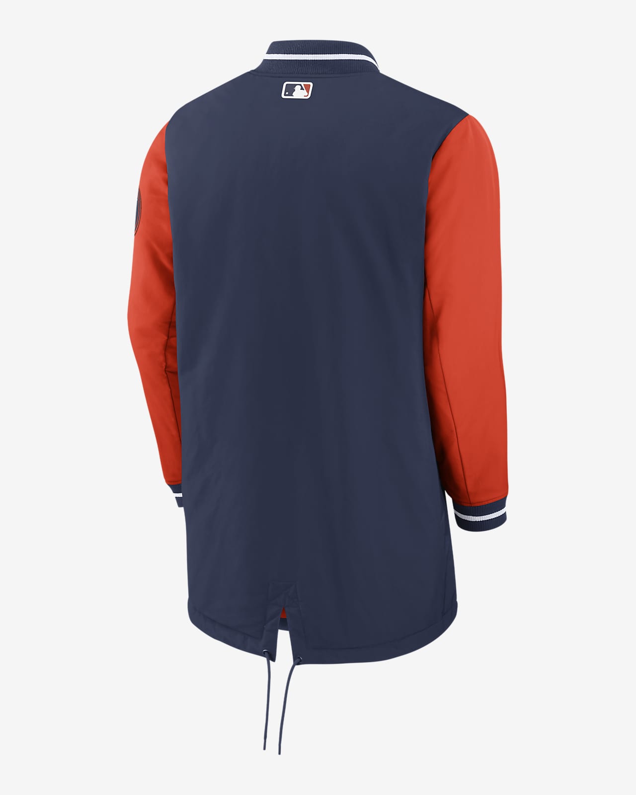 Houston Astros Baseball Team Blue and Orange Varsity Jacket