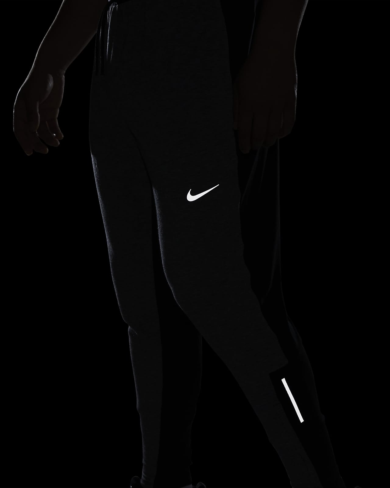 Nike Running - Run Division Phenom Elite Flash - Pantalon de jogging  réfléchissant - Noir