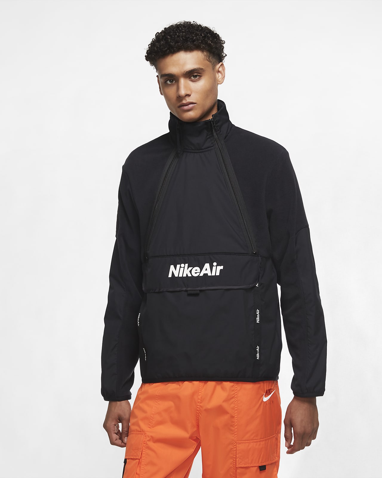 NIKE Sports jacket 'MILER' in Black | ABOUT YOU