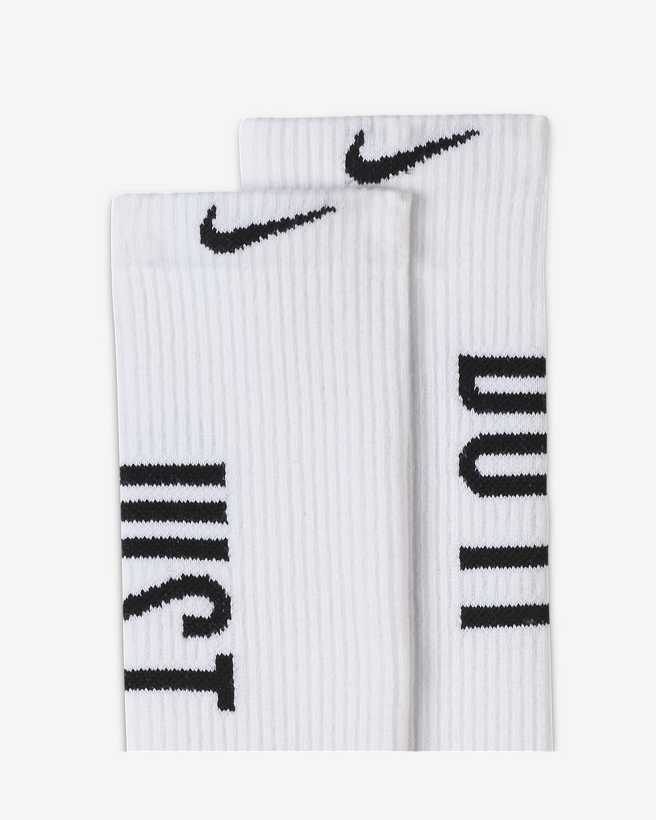 nike everyday plus cushioned training crew socks
