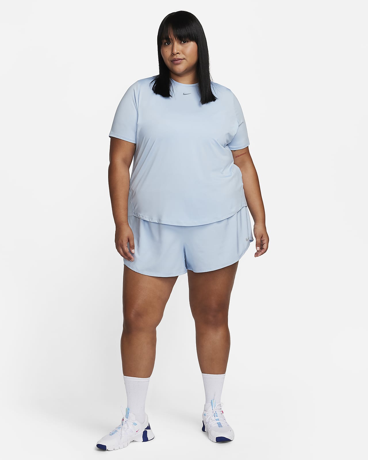 Nike One Classic Women\'s Dri-FIT Short-Sleeve Top (Plus Size).