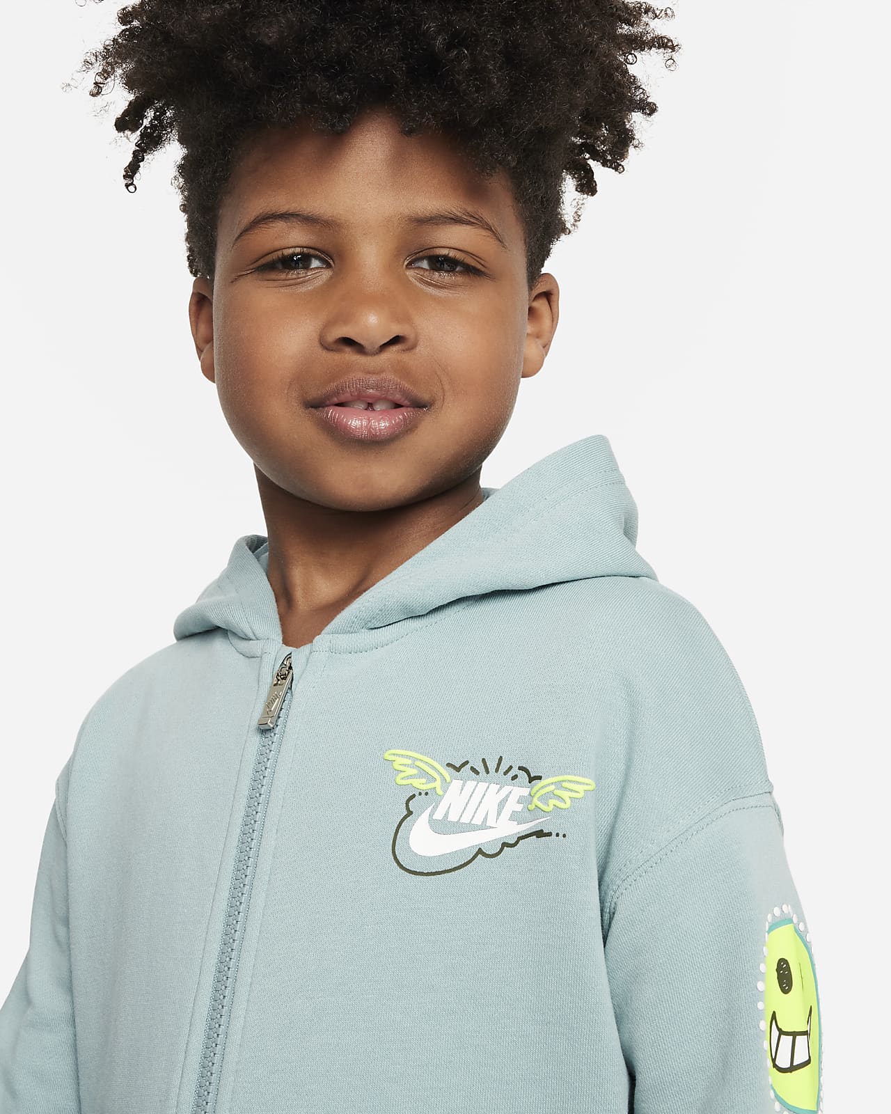 Nike Sportswear Art of Play French Terry Full-Zip Set Little Kids 2-Piece  Set.