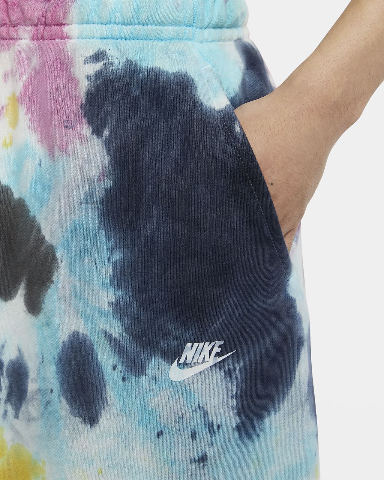 nike tie dye short set