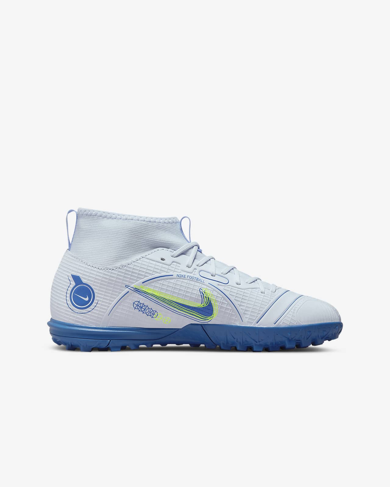 Calzado de fútbol para pasto sintético (turf) para niños talla  pequeña/grande Nike Jr. Mercurial Superfly 8 Academy TF. Nike MX