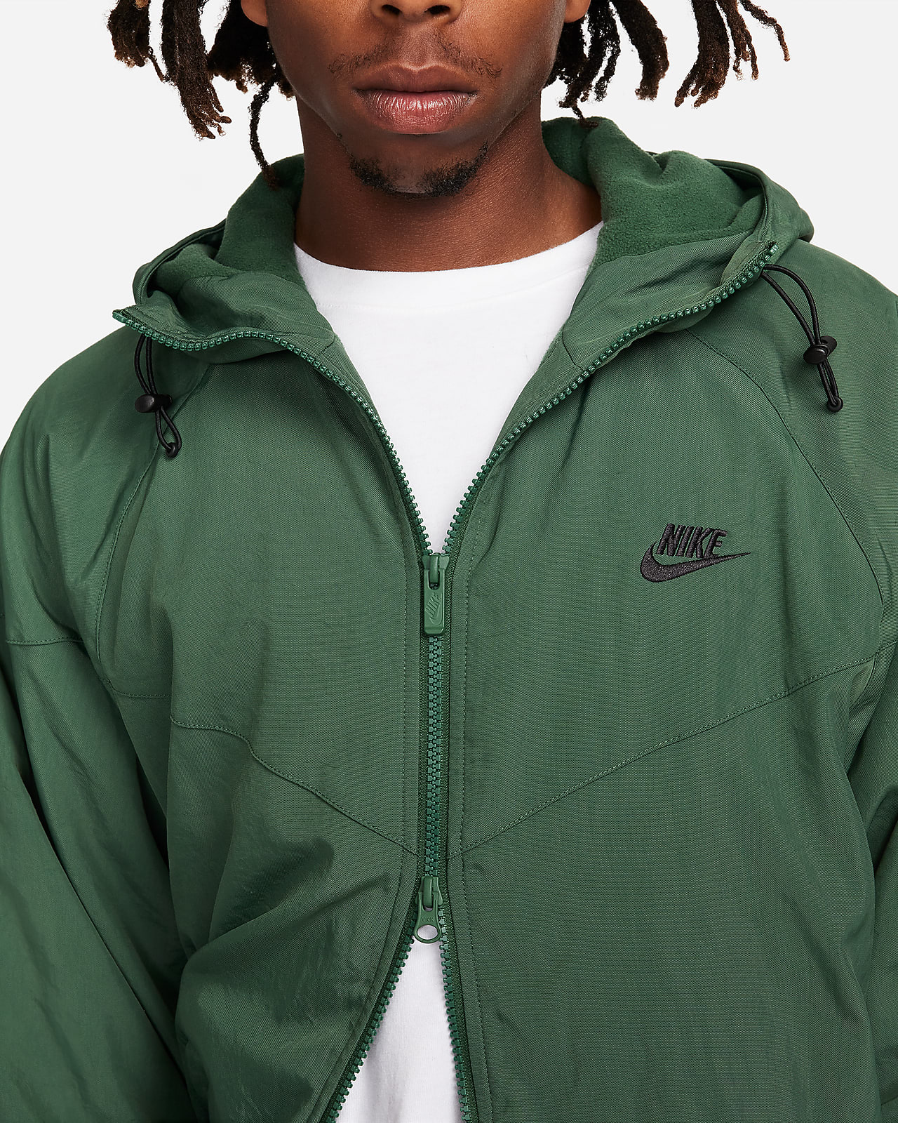 Chaqueta nike hombre online verde