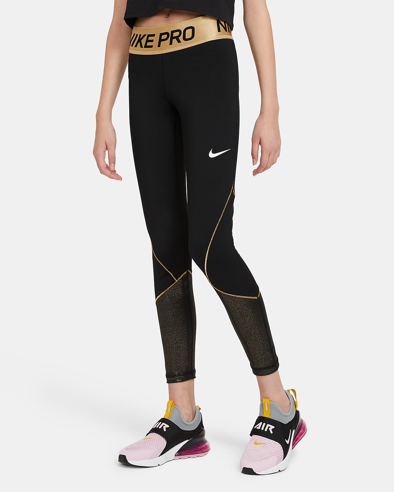 girls nike air leggings