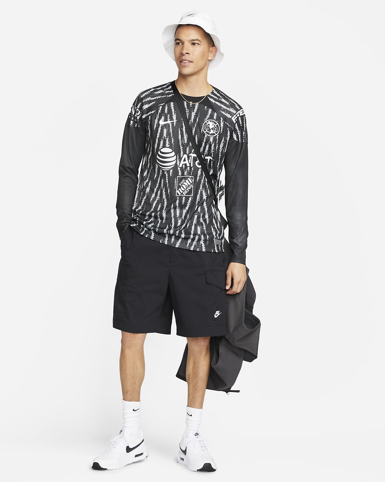 Jersey De Futbol Nike Dri Fit Del Club America Portero 22 23 Stadium Para Hombre Nike Mx