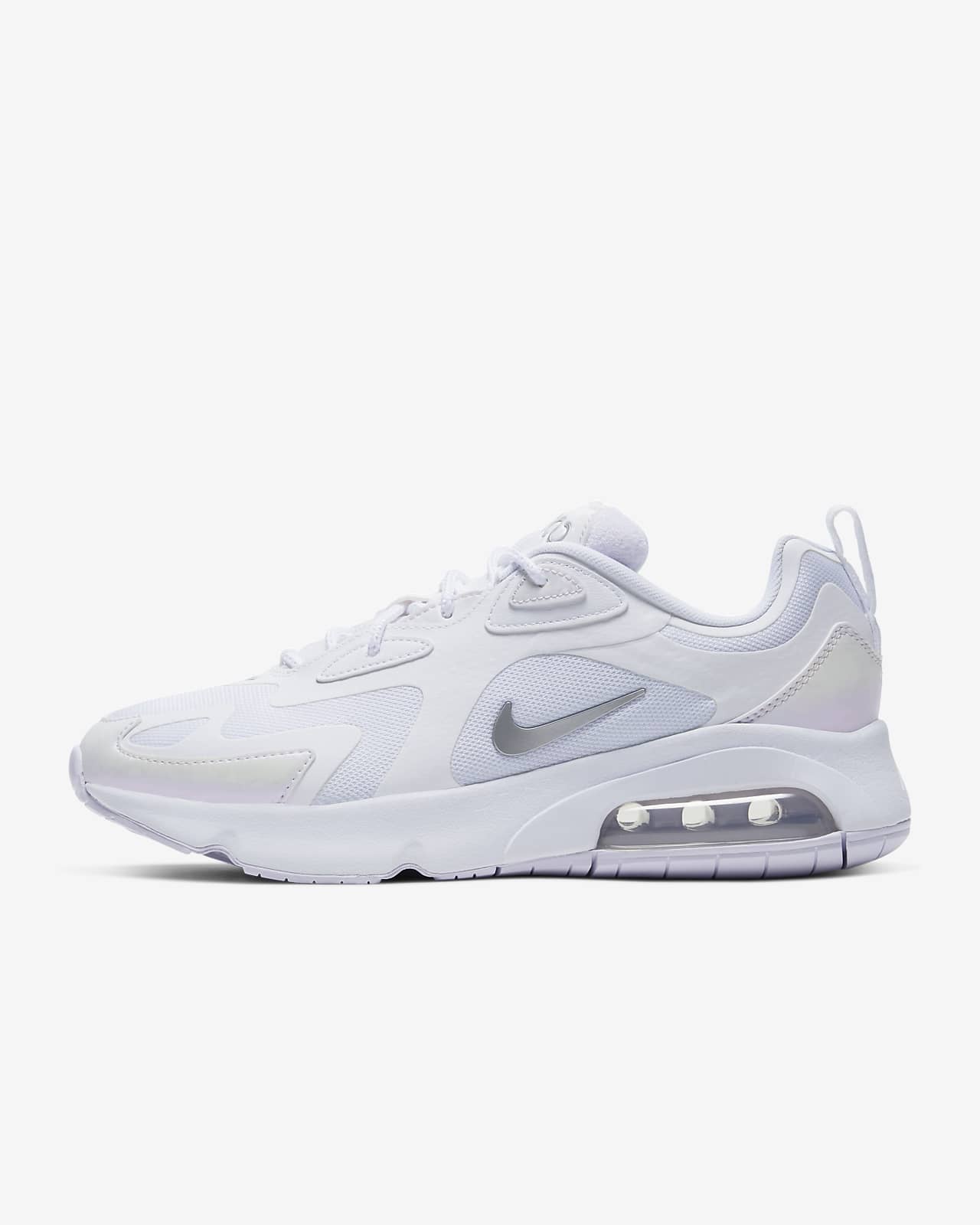 all white nike air max 200