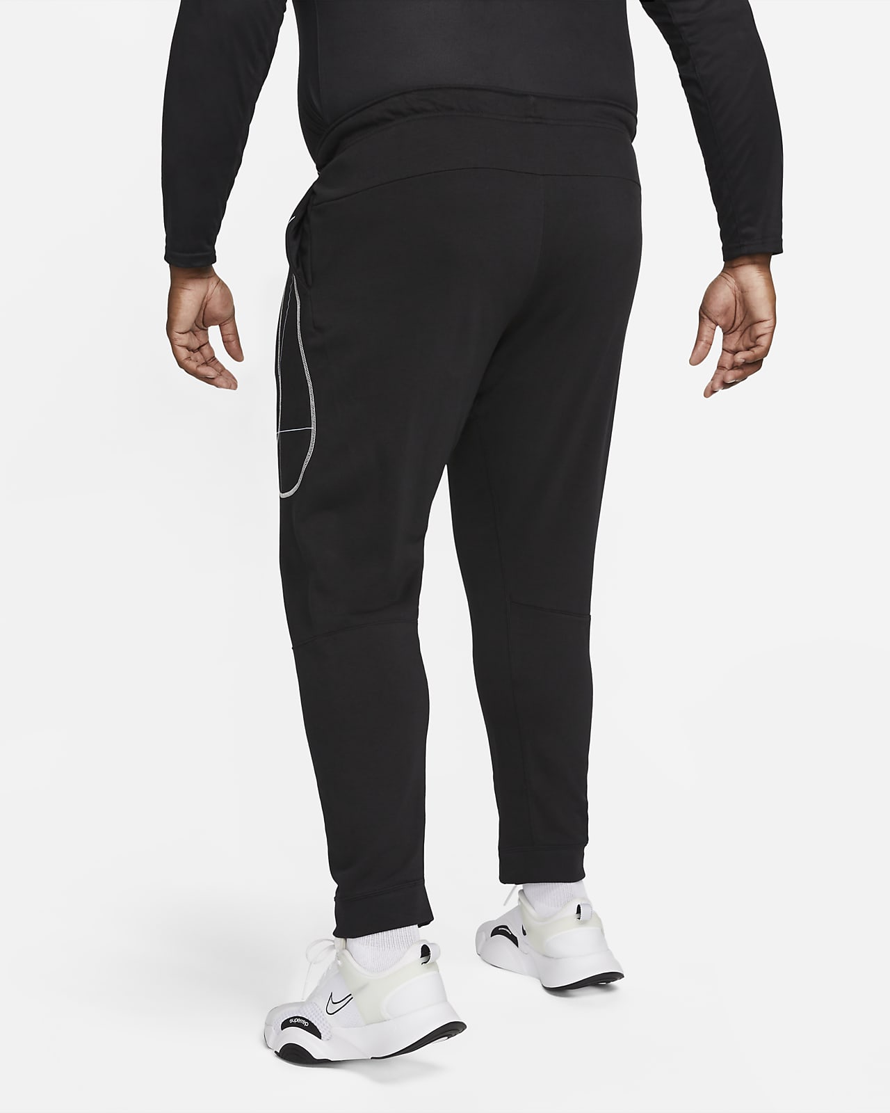 Nike Dri-FIT Hardloopbroek van fleece met taps toelopend design voor heren.  Nike NL