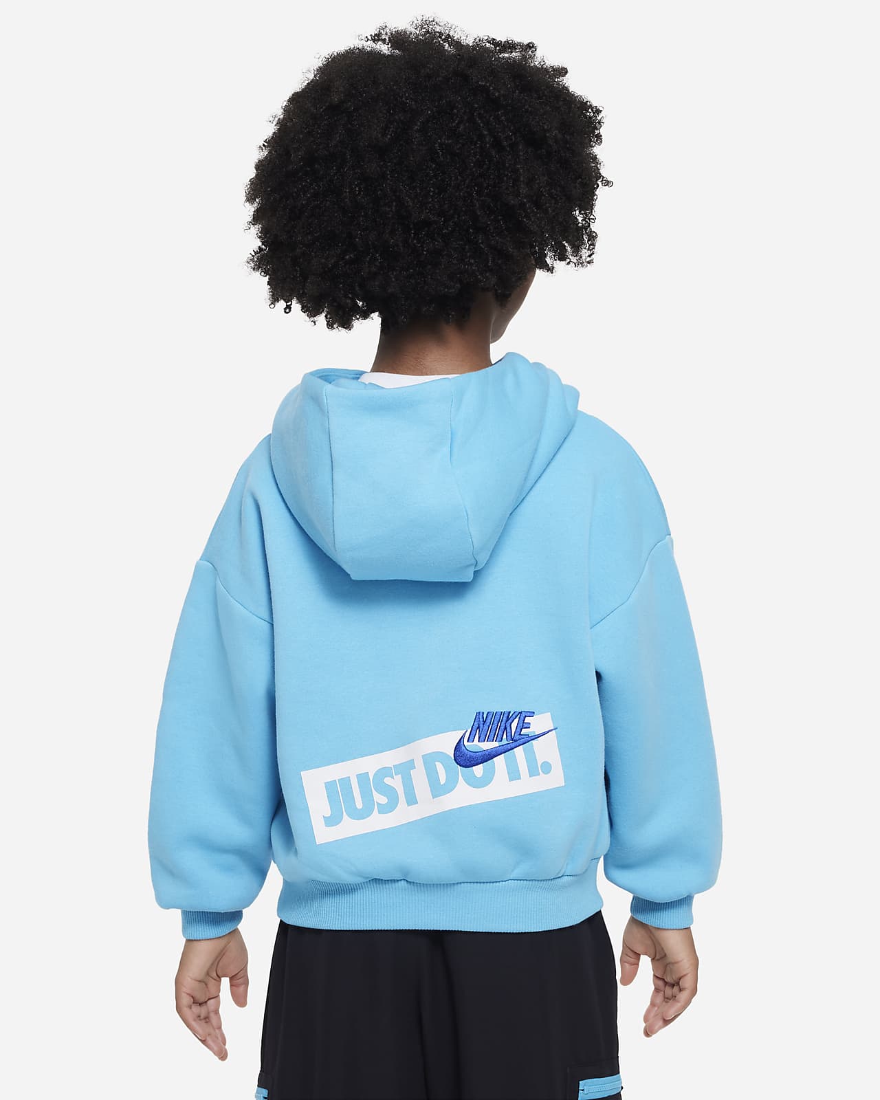 Baffle Luxe Pakket Nike Sportswear Icon Fleece Pullover Little Kids' Hoodie. Nike JP