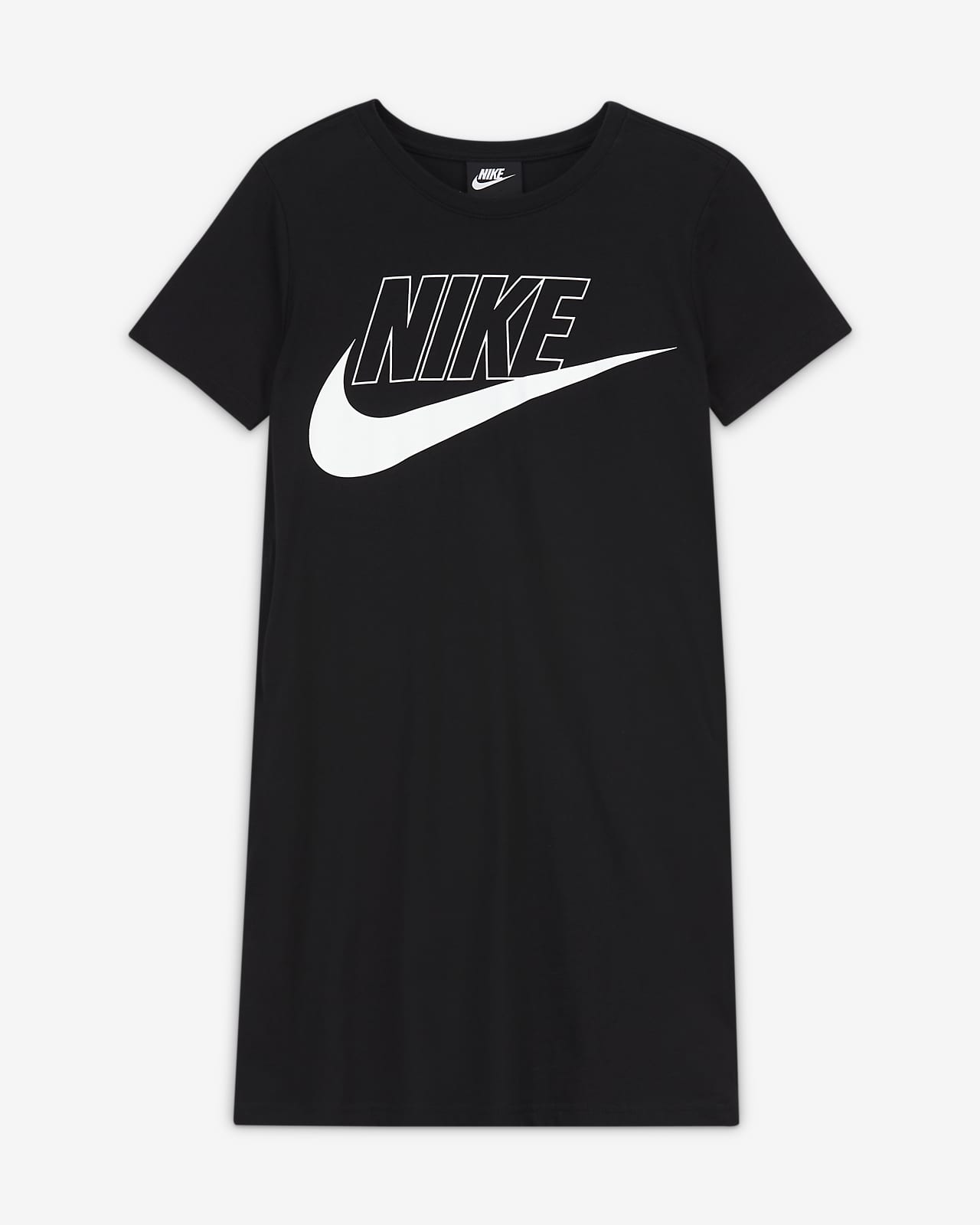 nike swoosh t shirt dress