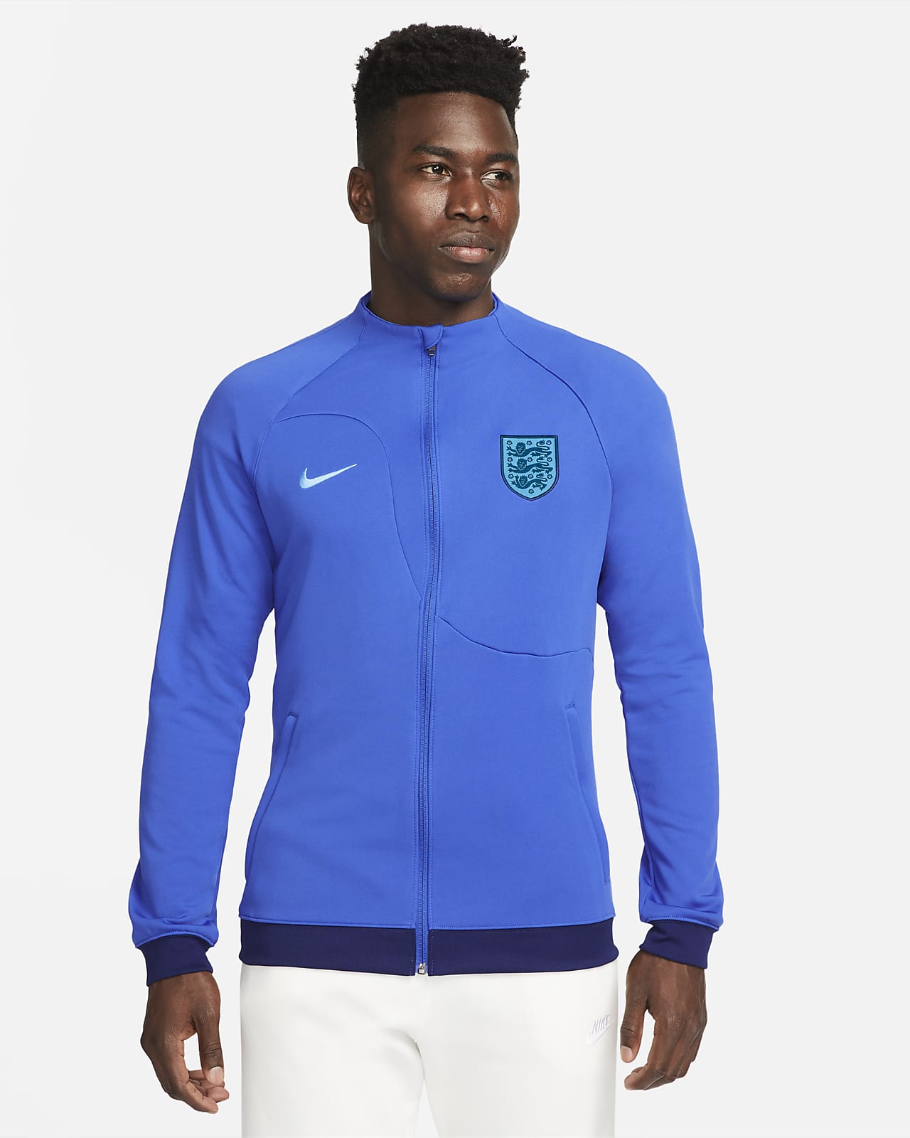 Consultar Zanahoria Instalación England Academy Pro Chaqueta de fútbol de tejido Knit - Hombre. Nike ES