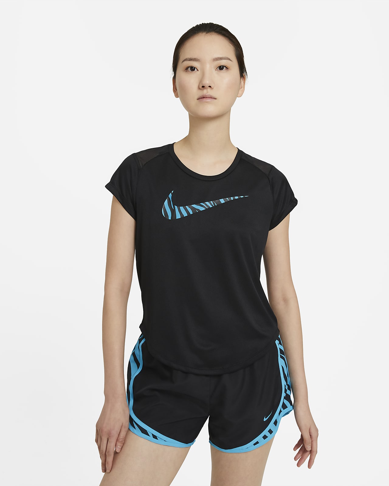 Nike公式 ナイキ ラン アイコン クラッシュ ウィメンズ ショートスリーブ ランニングトップ オンラインストア 通販サイト