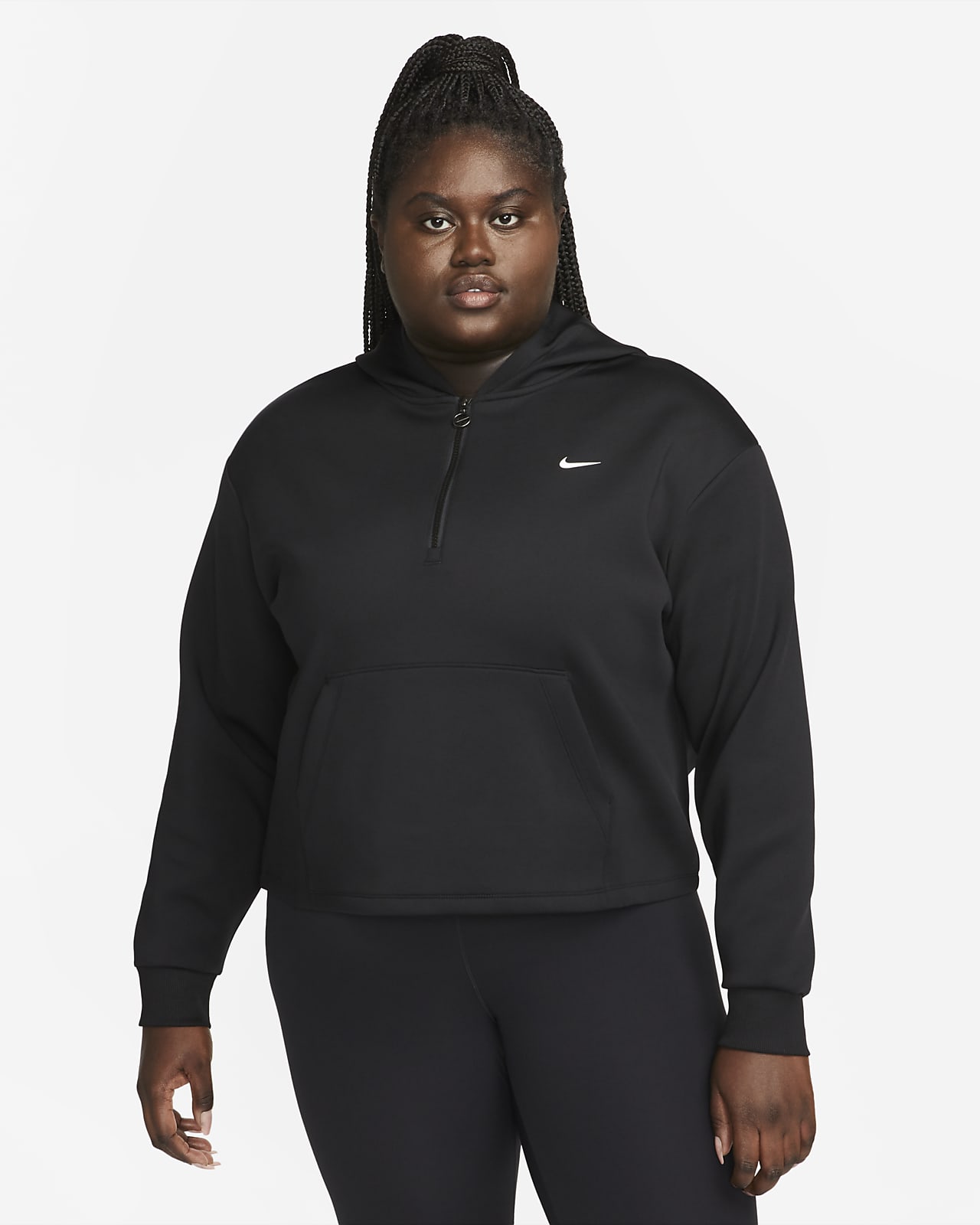 pulsåre Erobrer Parametre Nike Dri-FIT Women's 1/Zip Training Hoodie (Plus Size). Nike.com