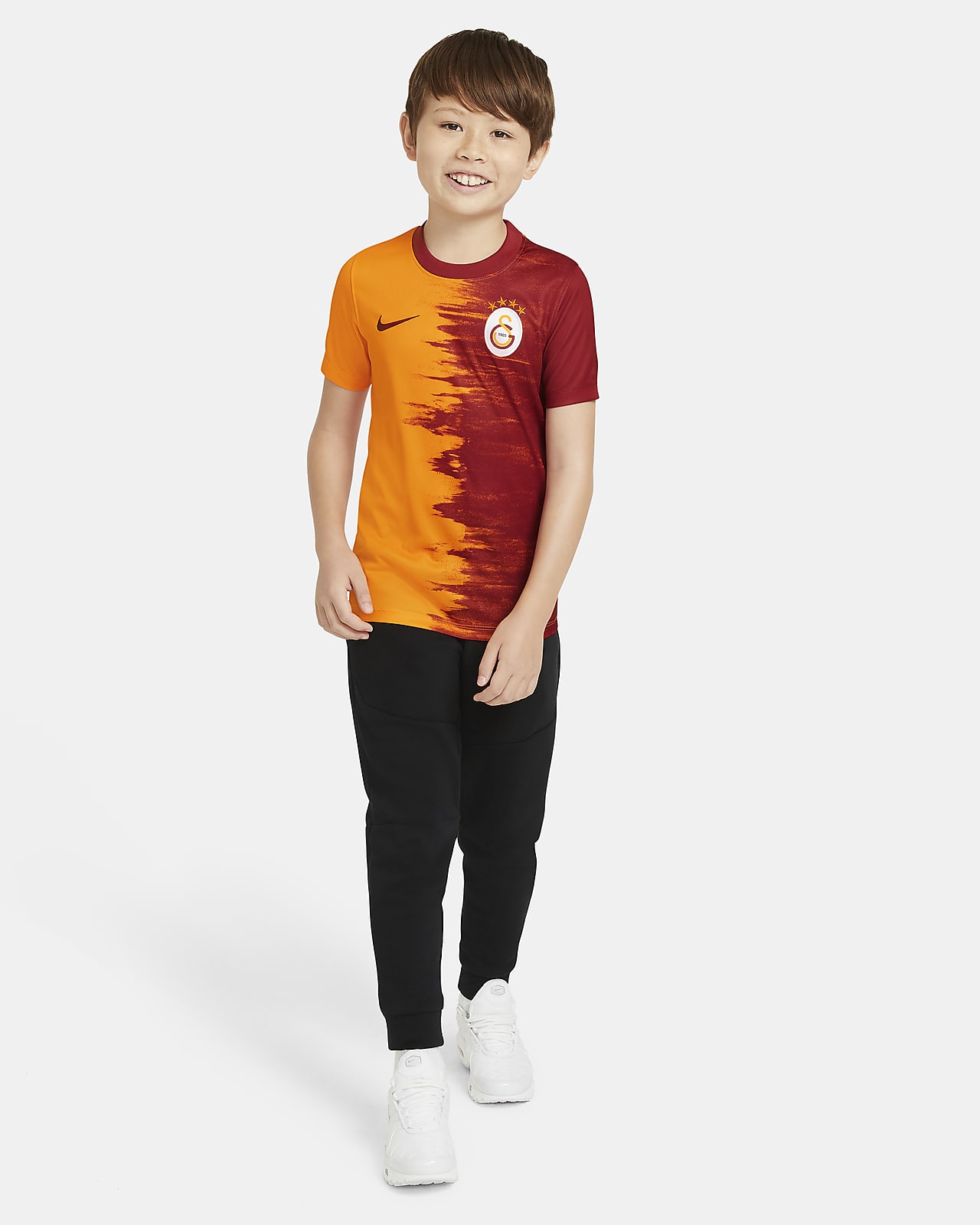 Galatasaray 2020/21 Home Fußballtrikot für ältere Kinder. Nike CH