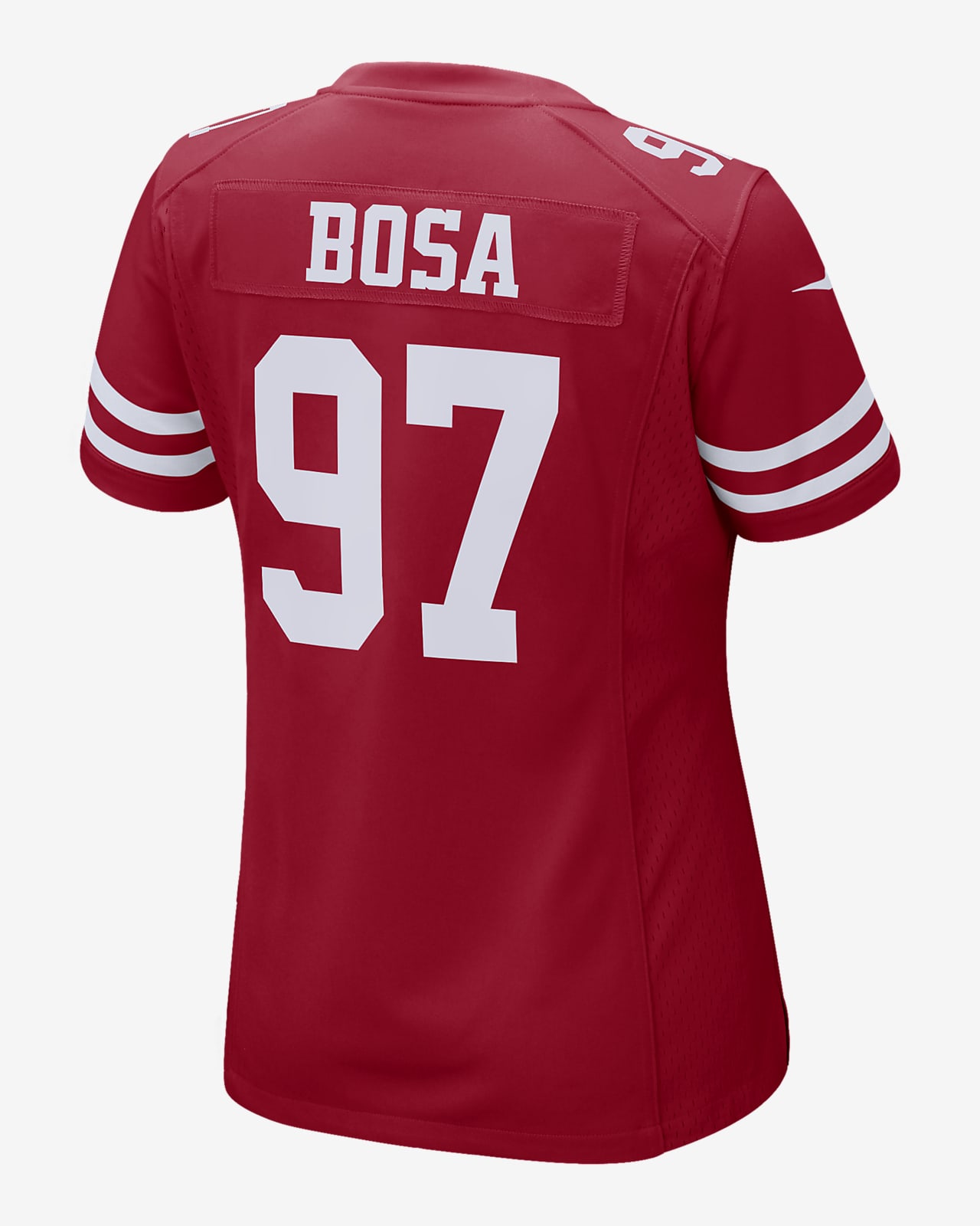NFL San Francisco 49ers (Nick Bosa) Women's Game Football Jersey