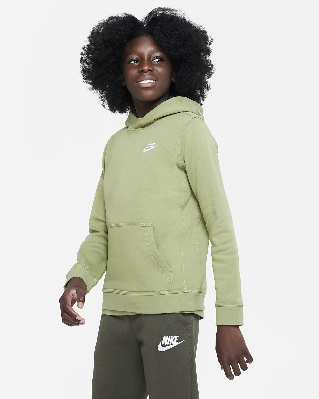 Complacer Celebridad Fabricante Sudadera con capucha sin cierre para niño talla grande Nike Sportswear  Club. Nike.com