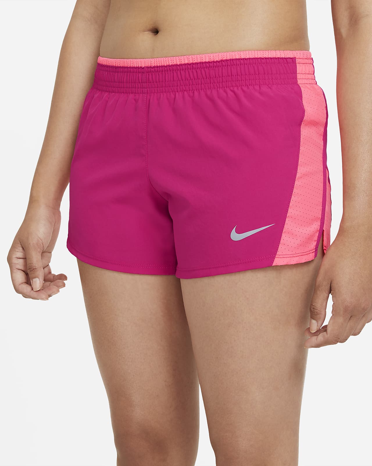 nike running 10k mesh shorts