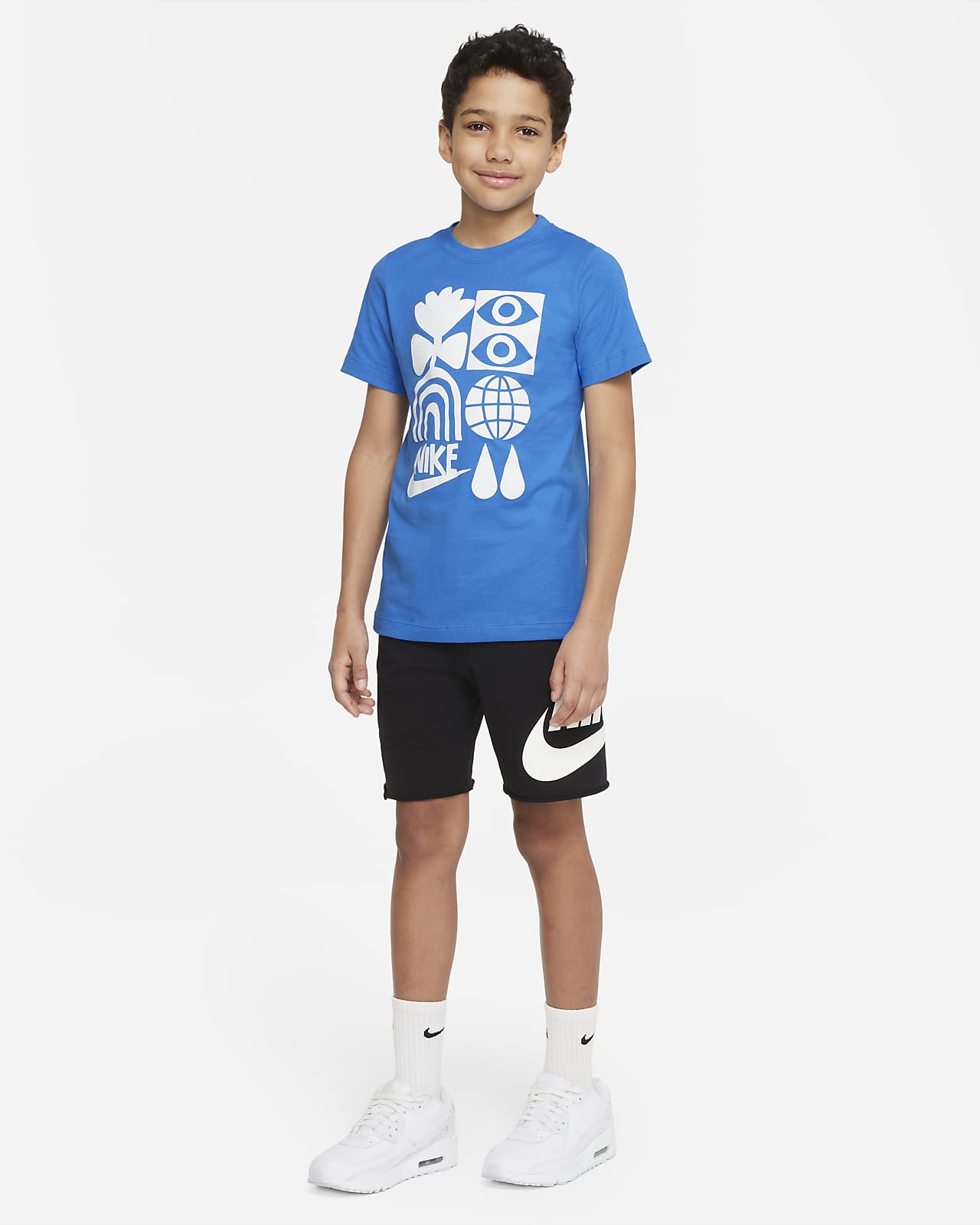 Nike Sportswear Older Kids' (Boys') T-Shirt. Nike ID