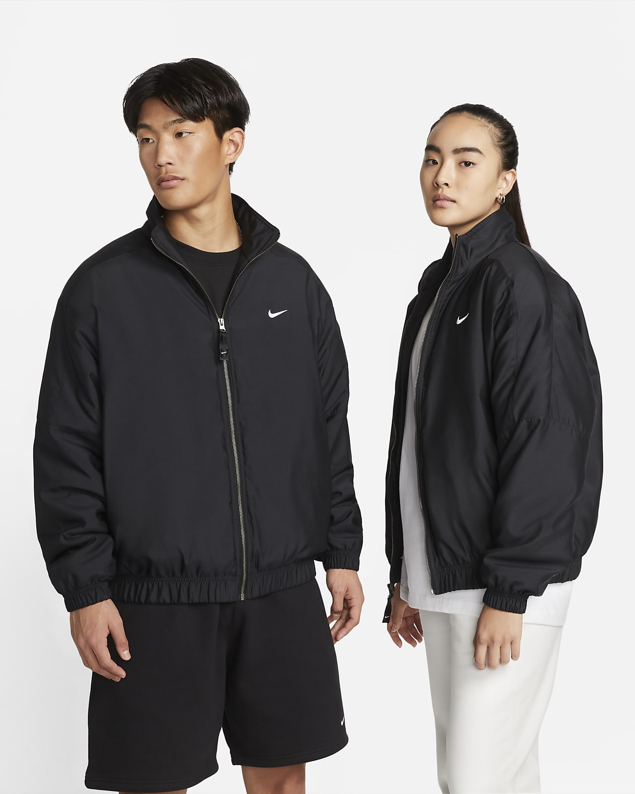 NIKE公式】ナイキ ソロ スウッシュ サテン ボンバー ジャケット.オンラインストア (通販サイト)