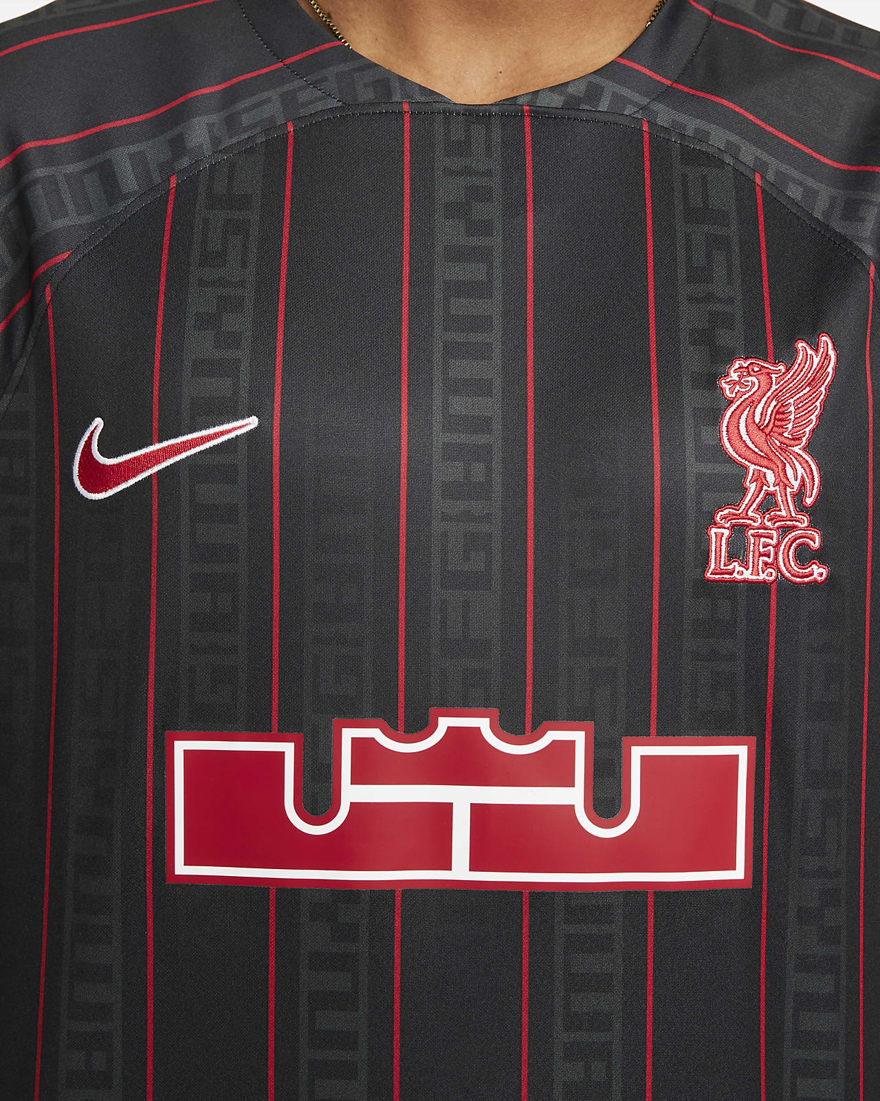 LeBron x Liverpool FC Men's Nike Dri-FIT Stadium Soccer Jersey