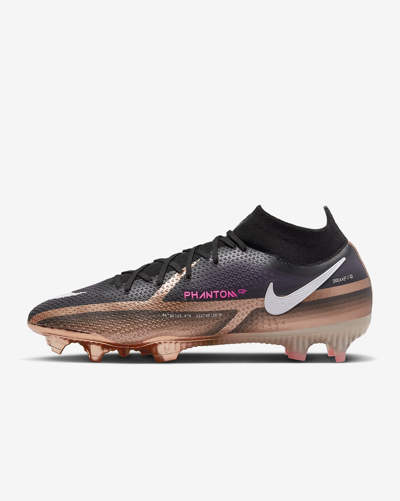 Calzado de fútbol terreno firme Nike Phantom GT2 Elite Dynamic Fit FG. Nike.com