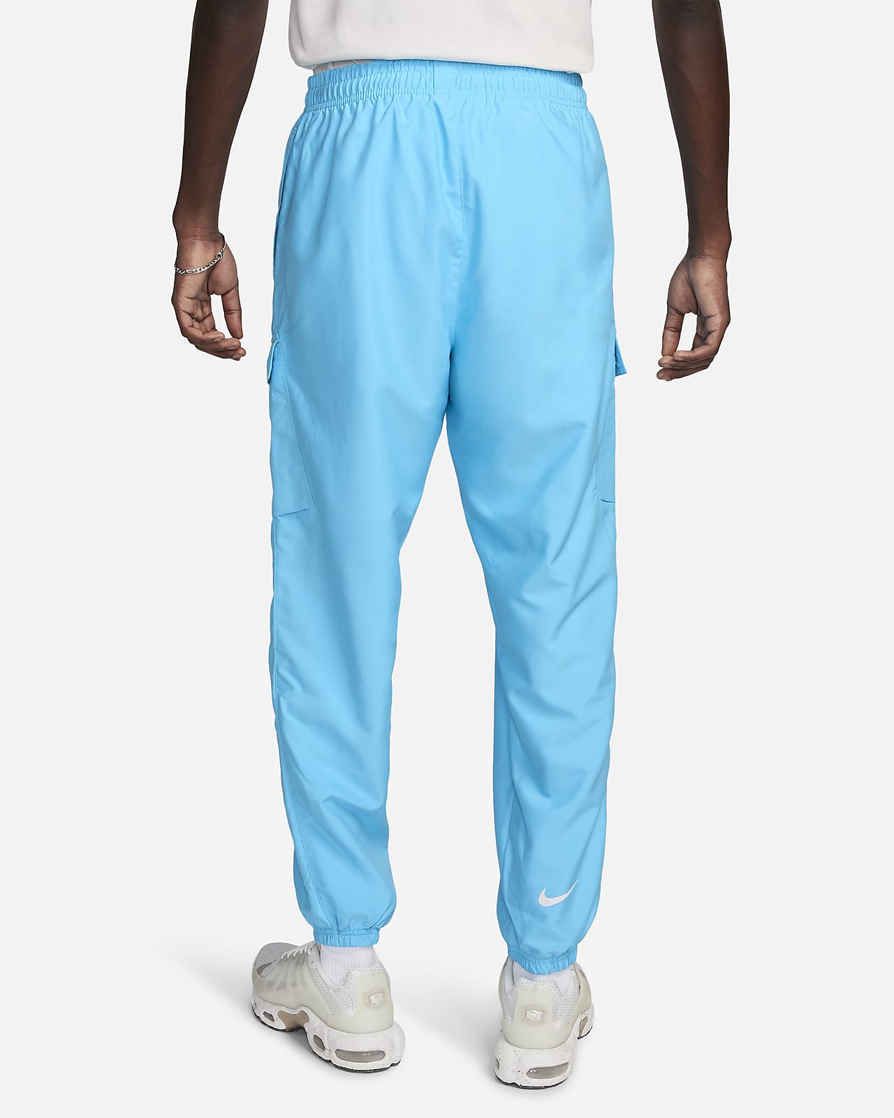 Calças Nike Sportswear Standard Issue Fleece Cargo Cinzentas para homem