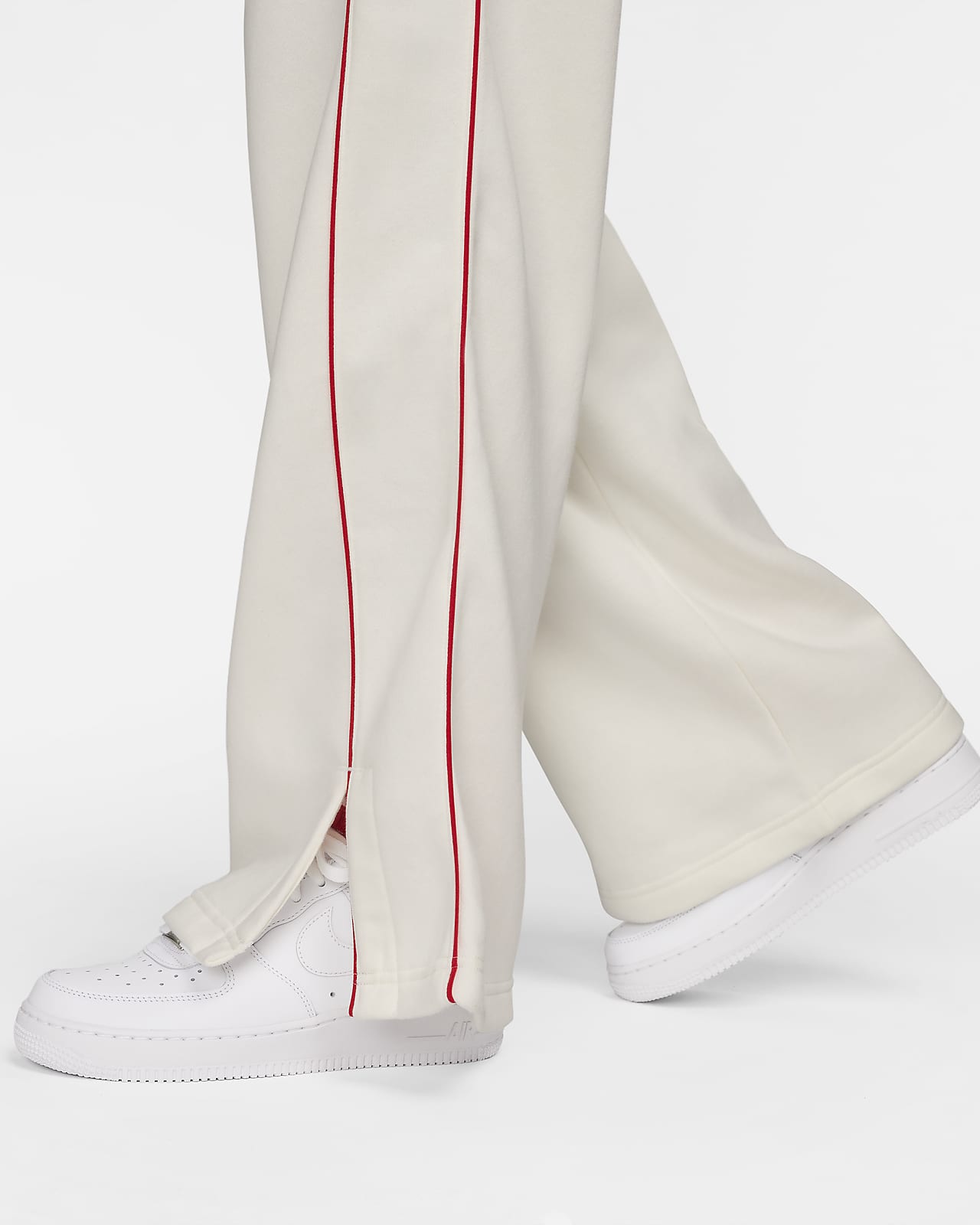 Spodnie dresowe damskie Fleece Trend Nike - active fuchsia