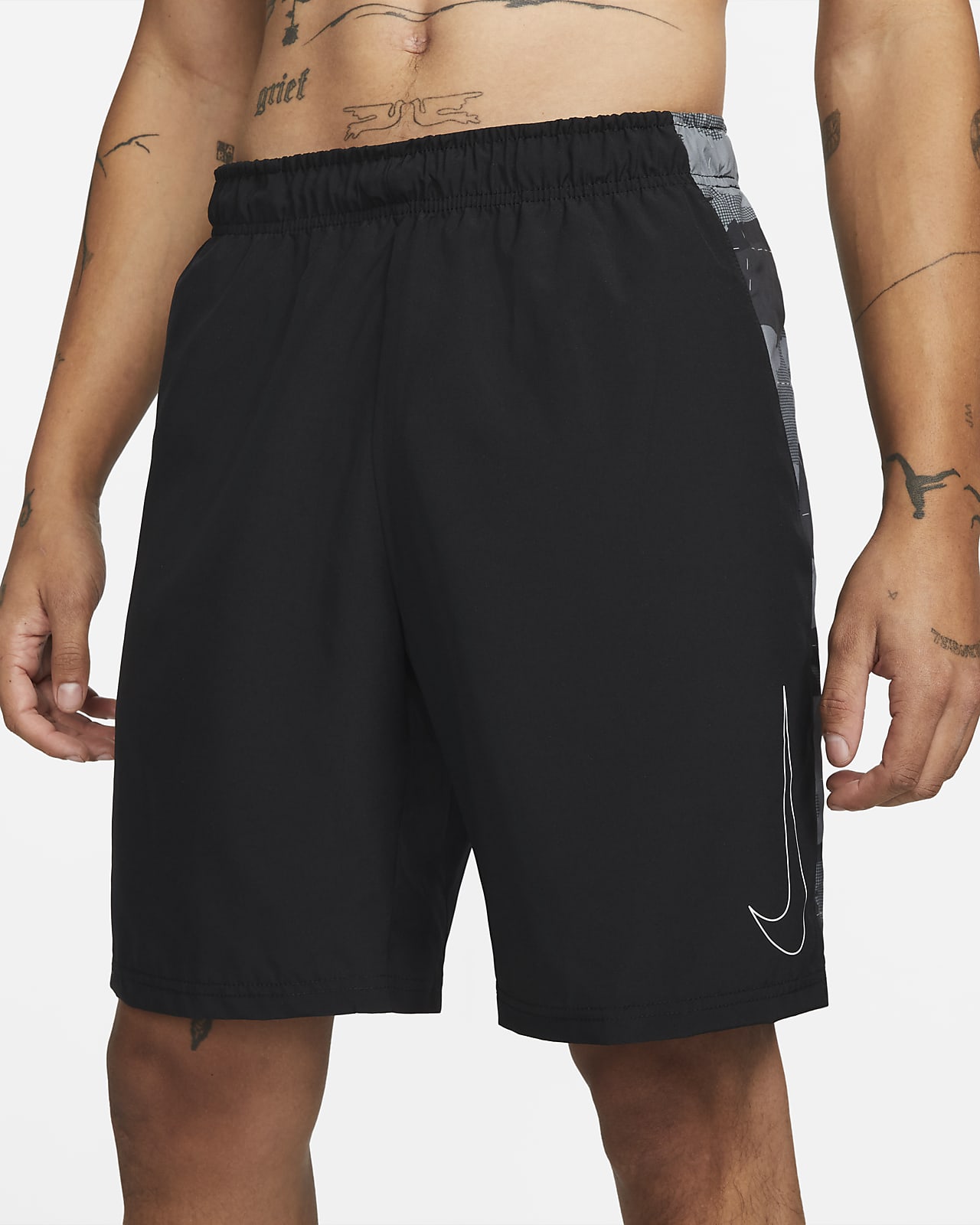 nike training camo shorts