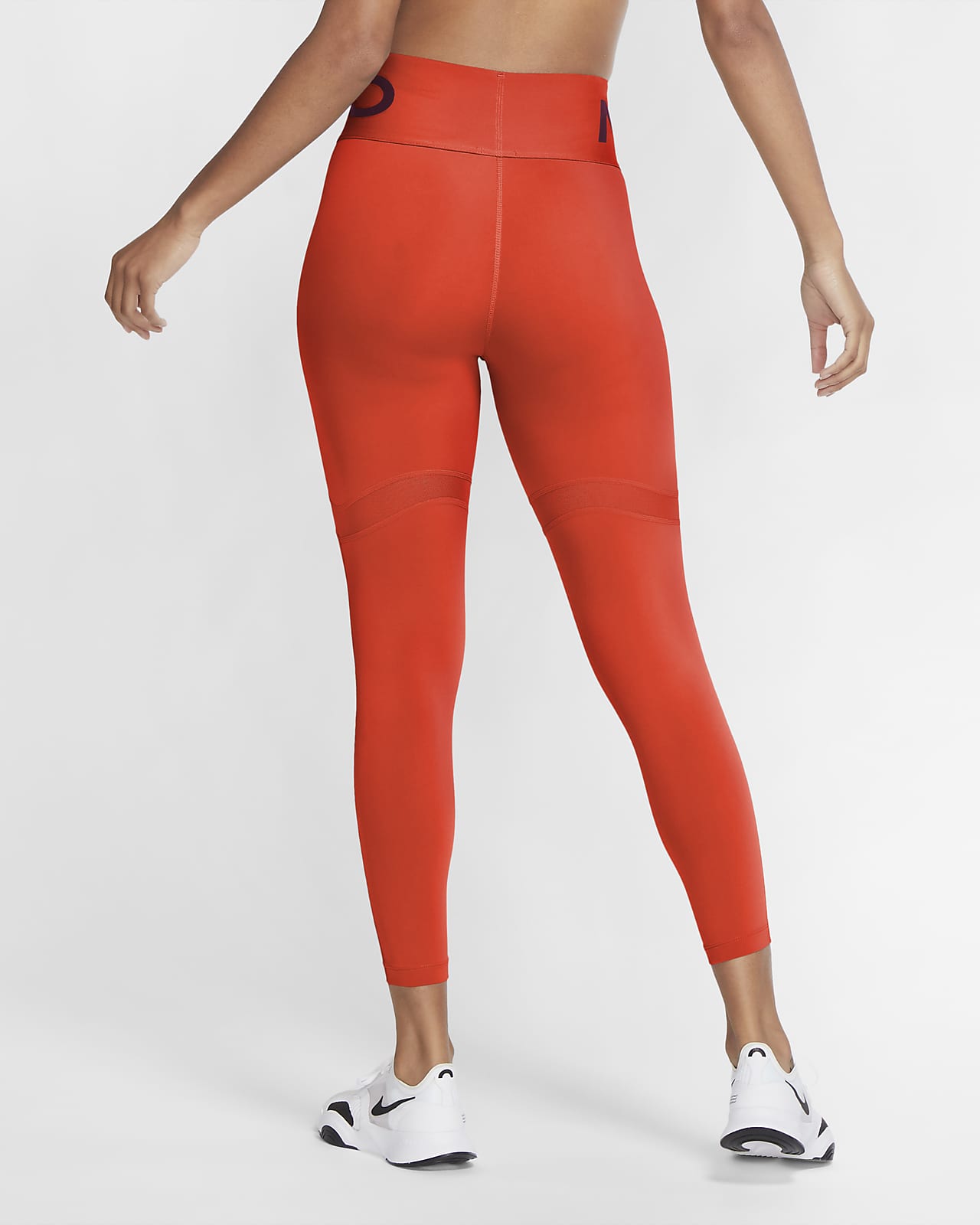 orange leggings nike