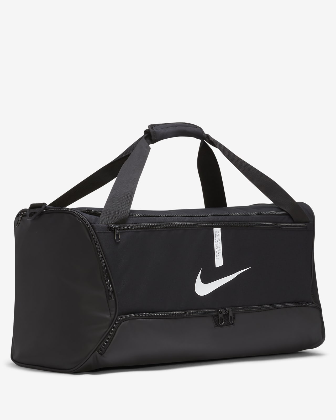 ملابس الجبار لم ألاحظ  Nike Academy Team Football Duffel Bag (Medium, 60L). Nike GB