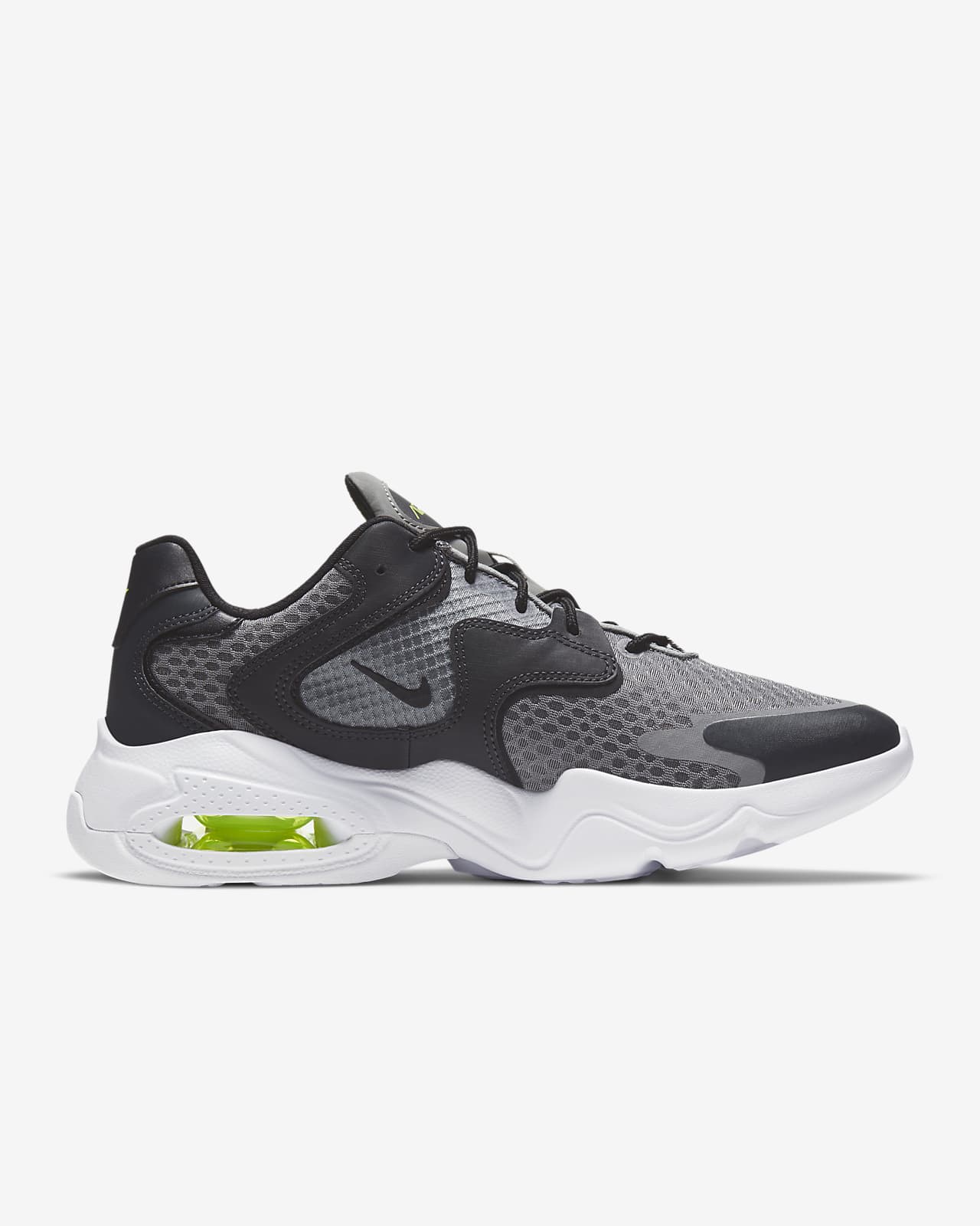 nike black and white shoes air max