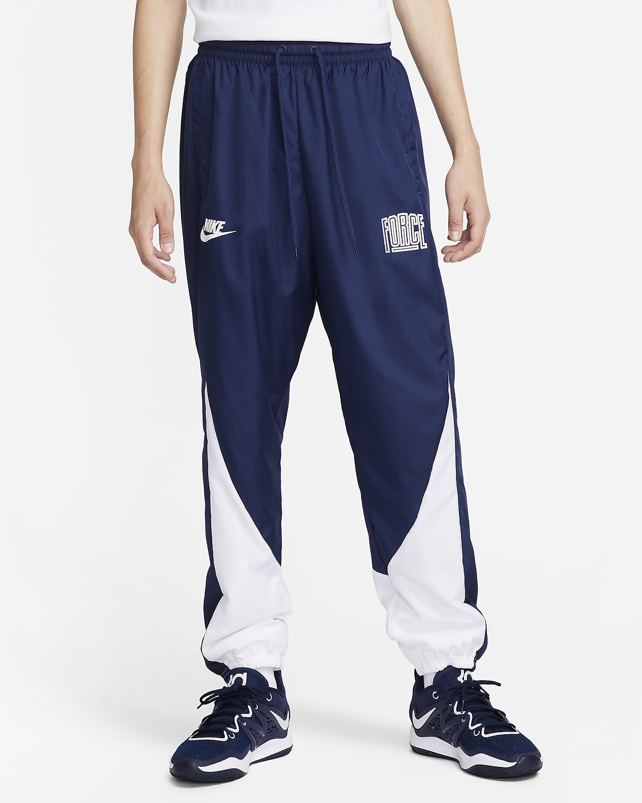 Pantalon nike blanco discount hombre