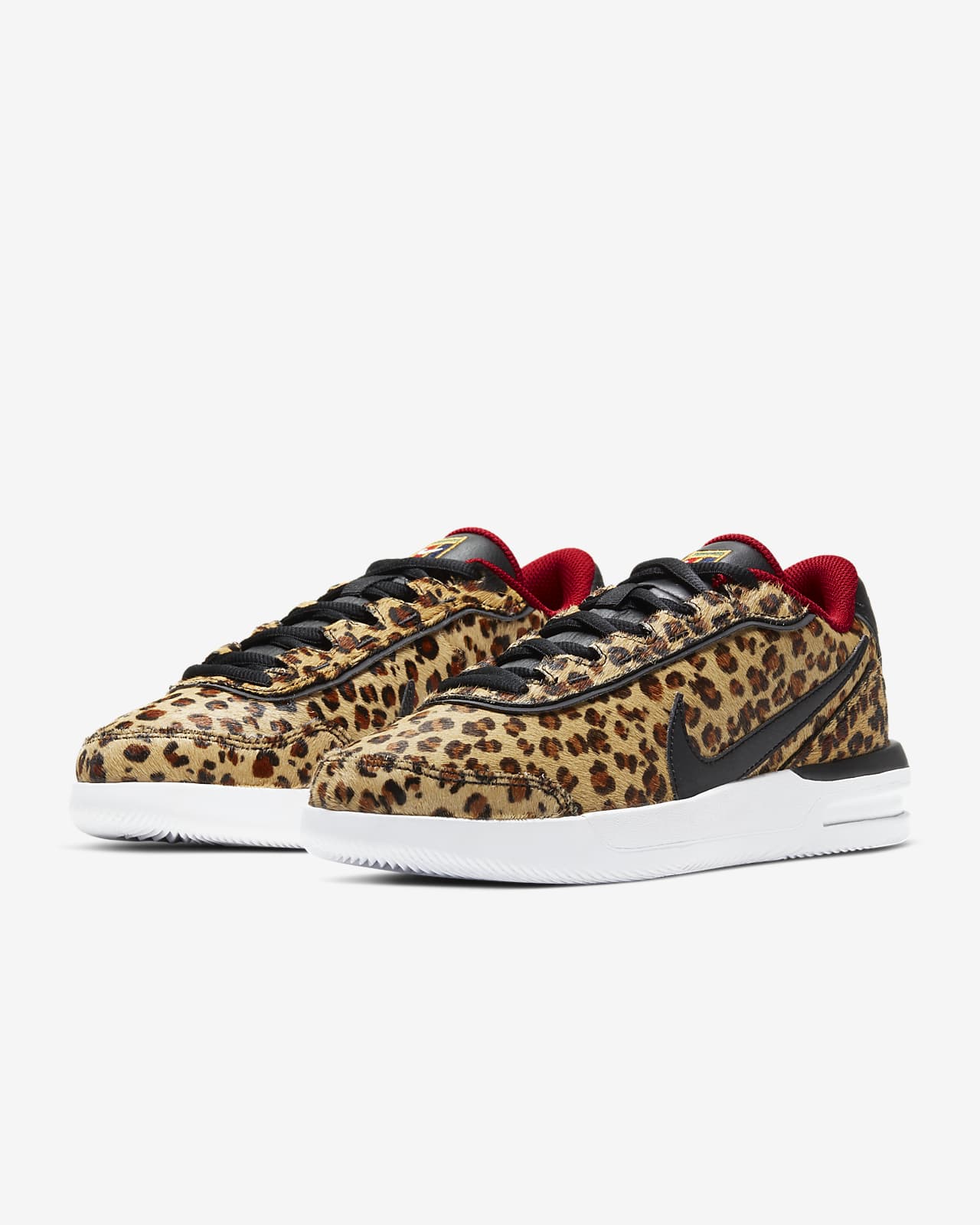nike leopard court shoes