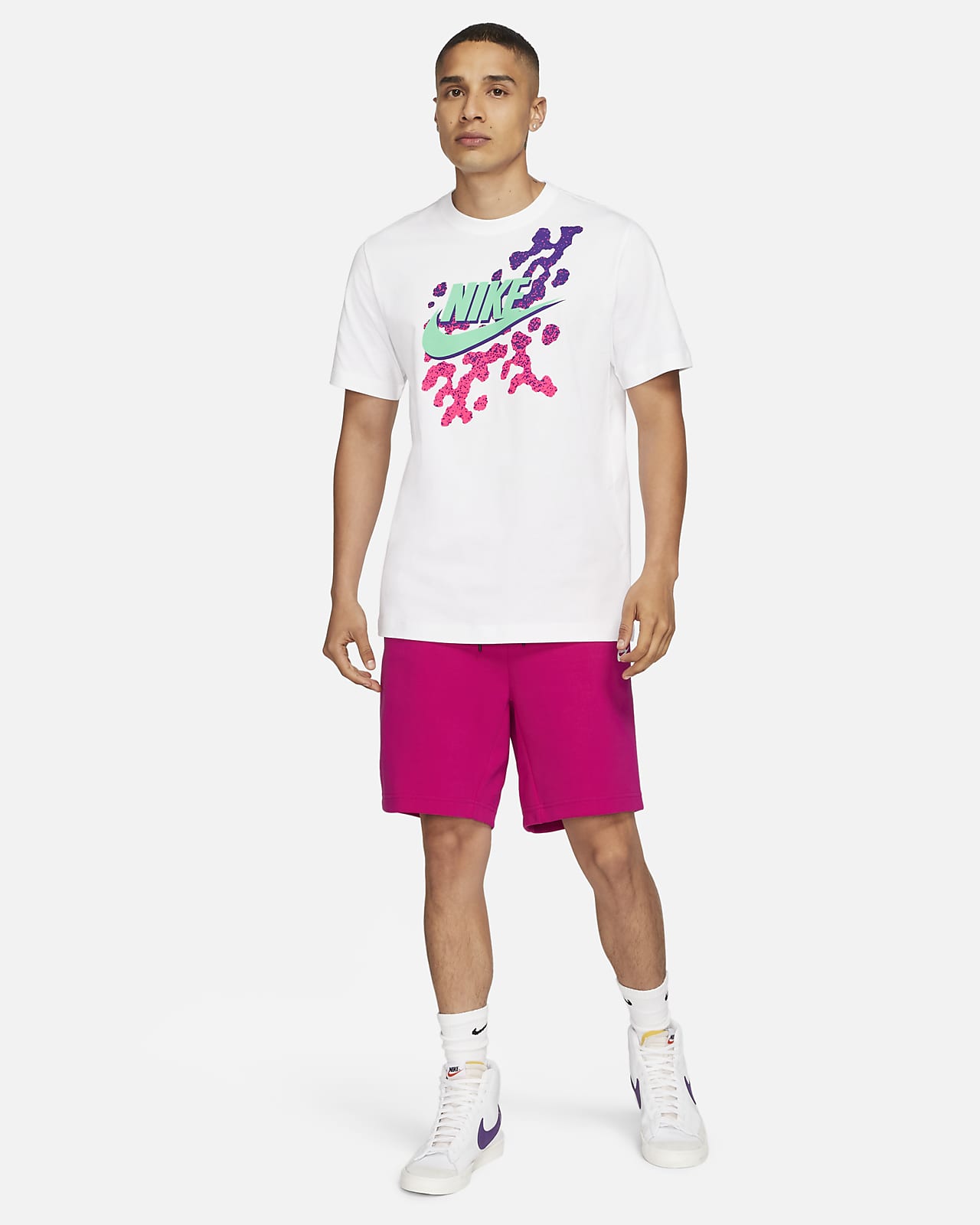 mens nike shorts and t shirt