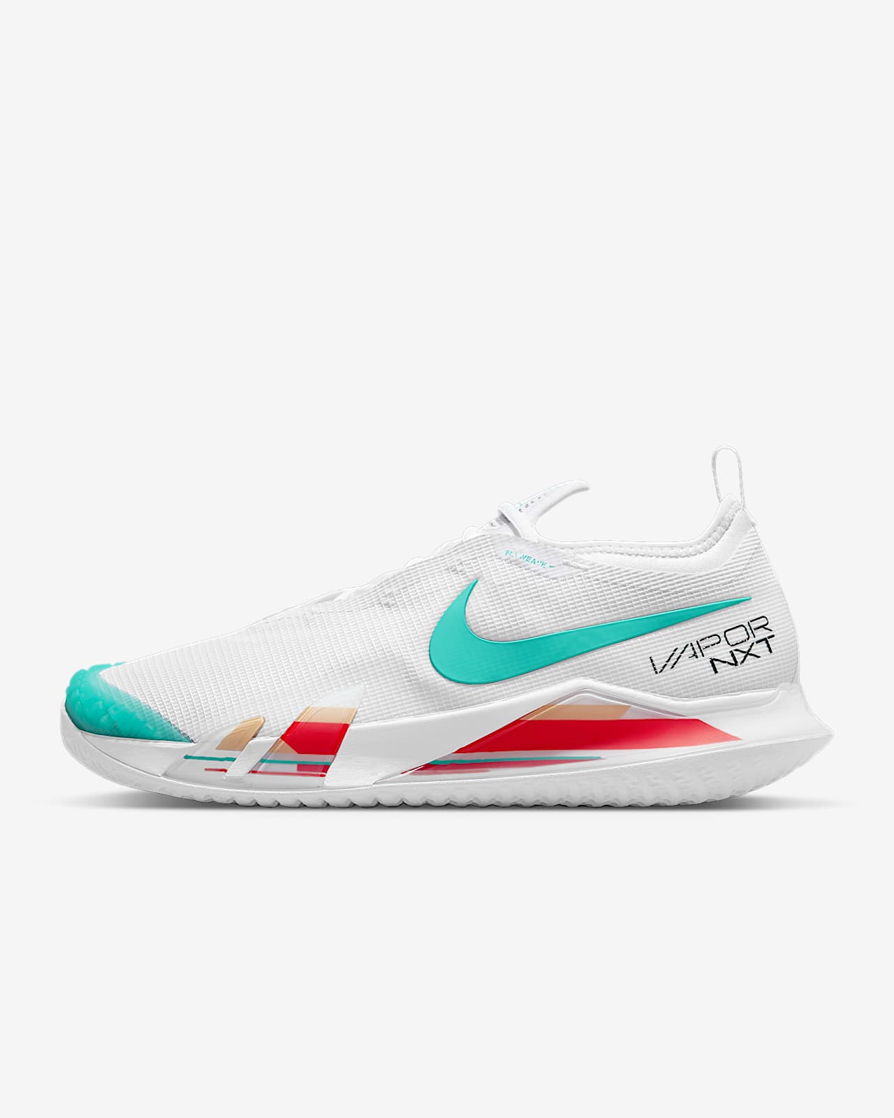 NikeCourt React Vapor NXT Hardcourt tennisschoen voor heren. Nike NL
