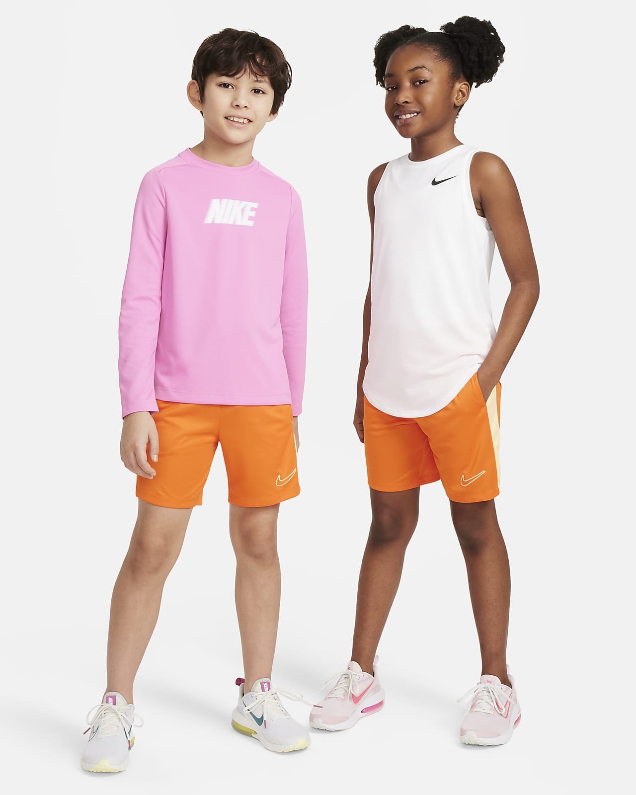 Nike Trophy Big Kids' (Girls') Bra (Extended Size) in White